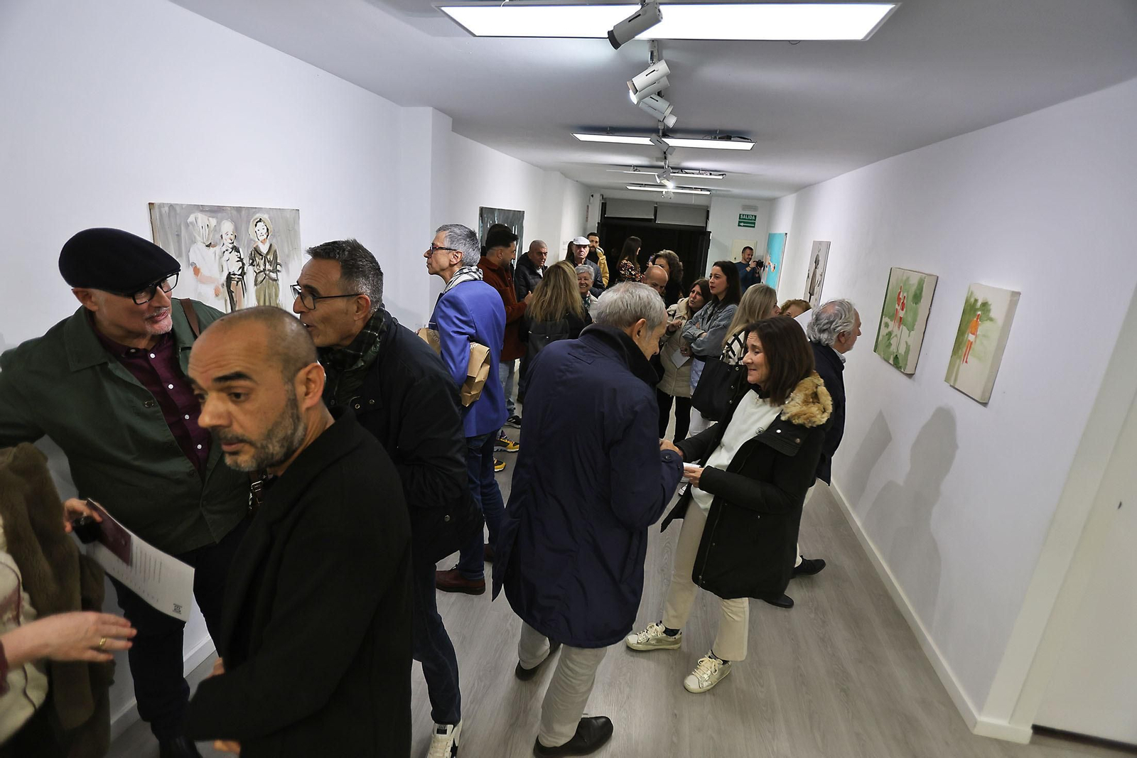 Inauguración de la exposición  'Pretextos para una idea', del artista Manuel Ramírez Vega