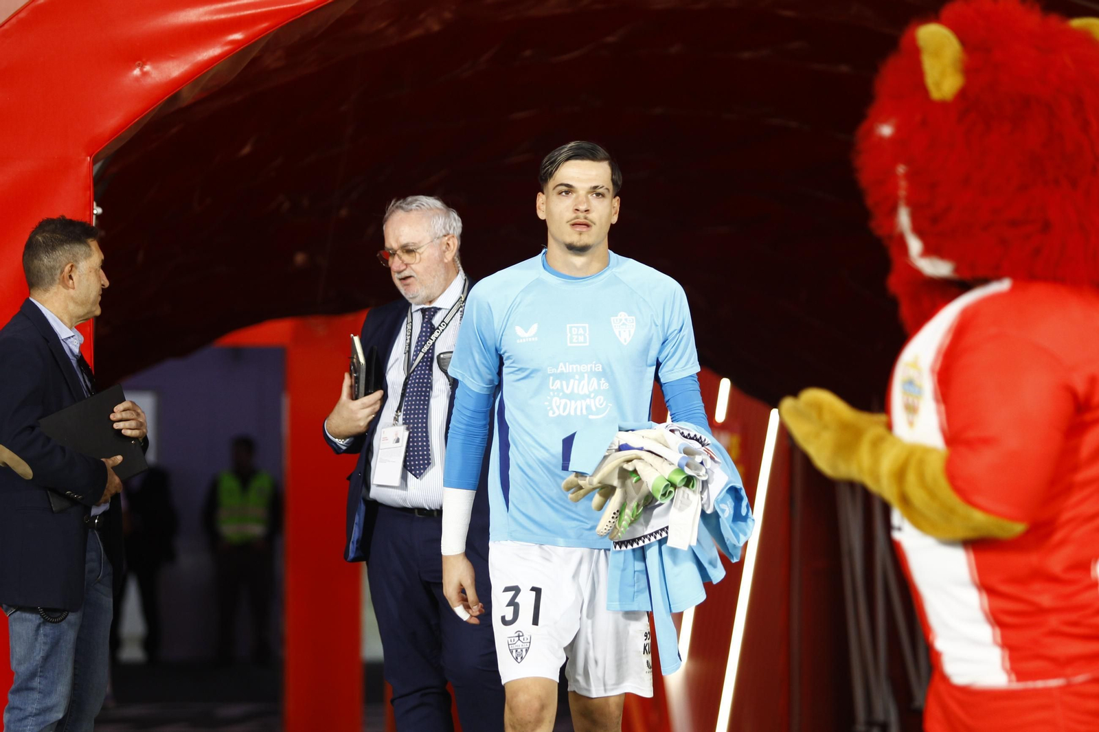 El partido U.D. Almería-Deportivo de La Coruña, en imágenes
