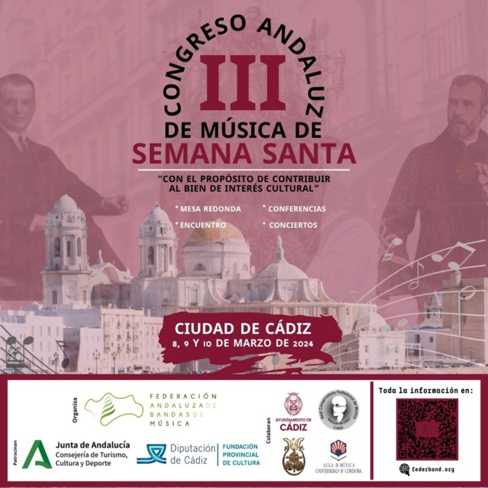 Cartel del III Congreso Andaluz de Música de Semana Santa