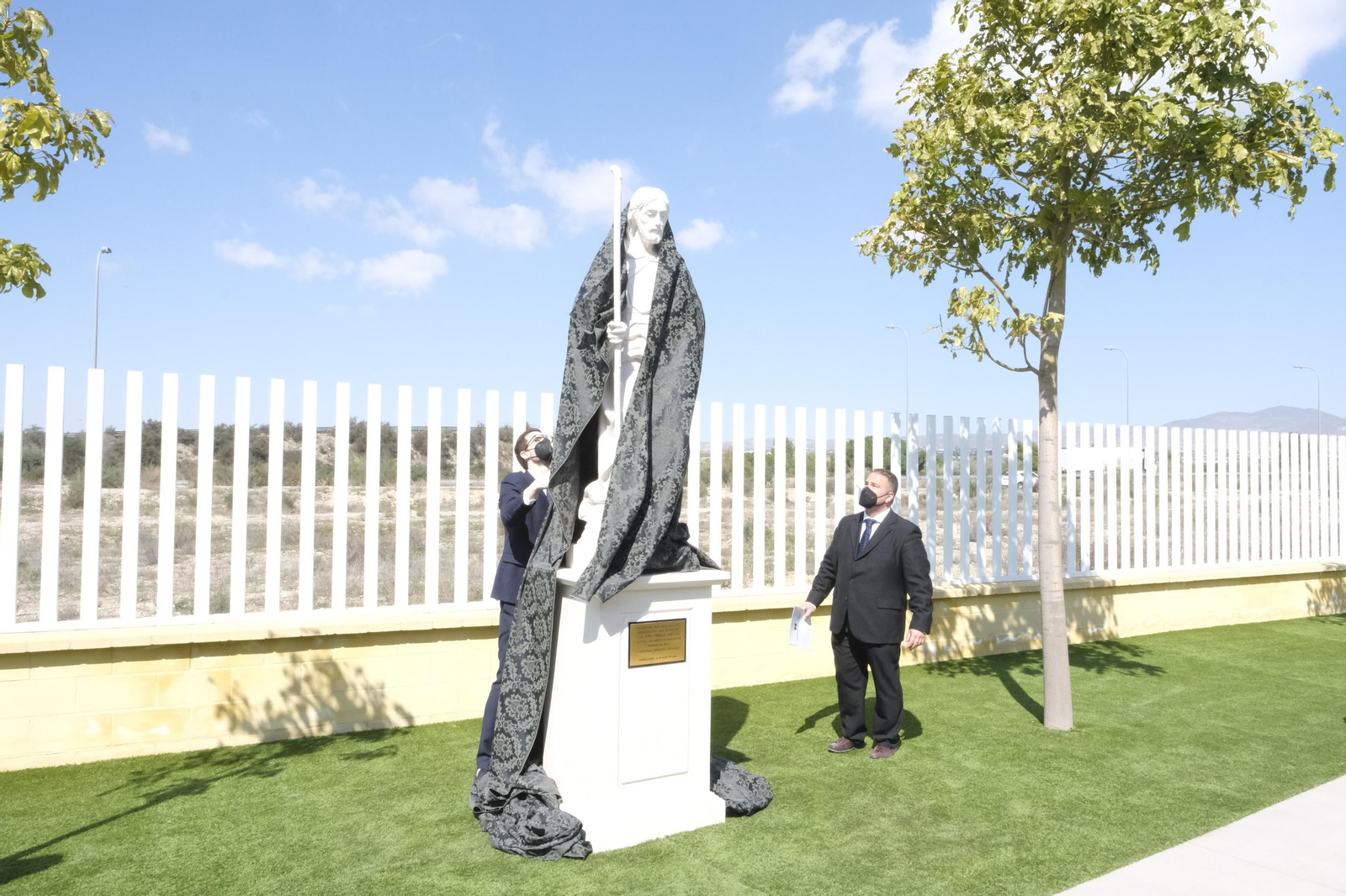 Bendición de las instalaciones de Hydrodiseño, en Huércal Overa (Almería)