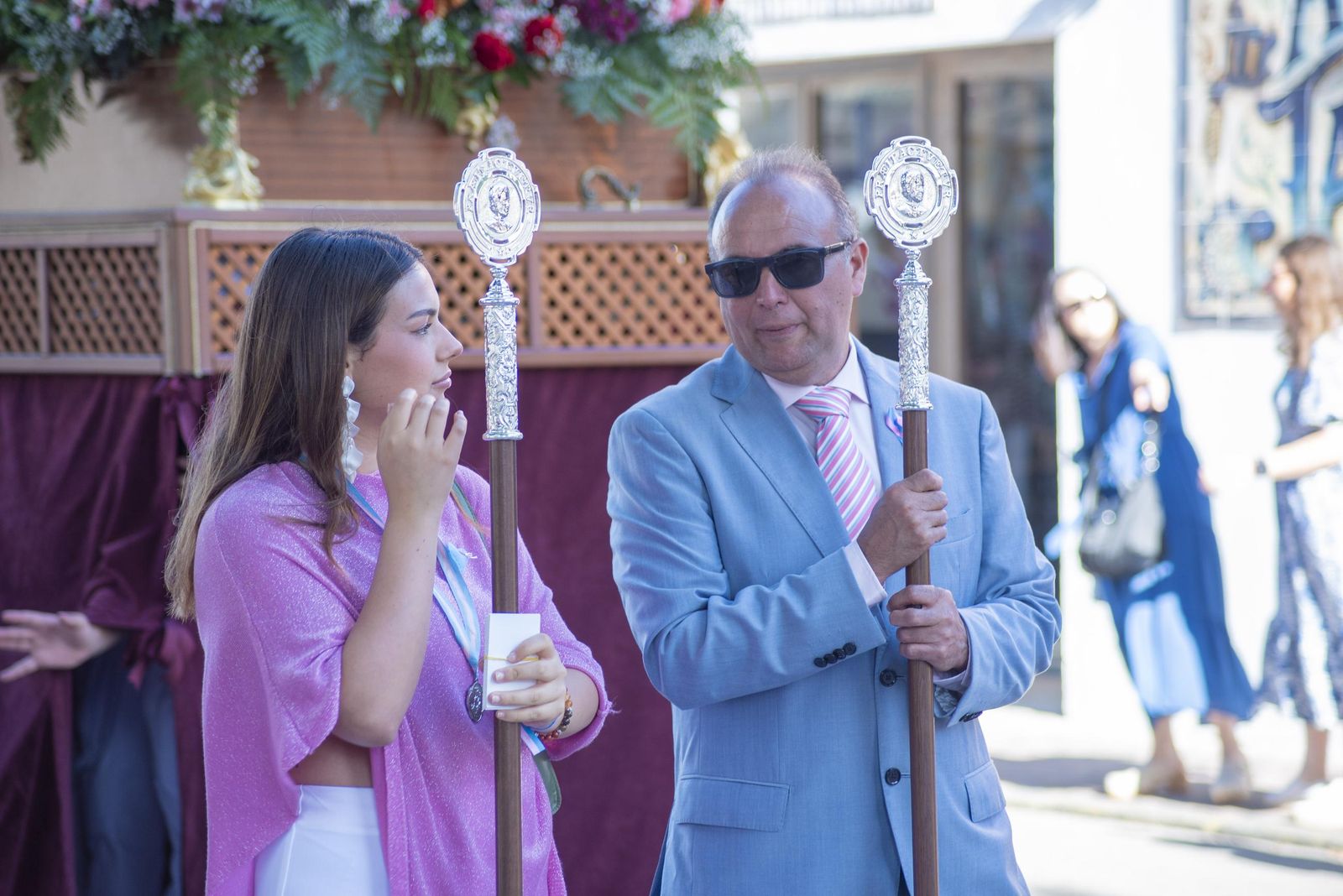 Las fotos de la procesión de María Auxiliadora en La Línea