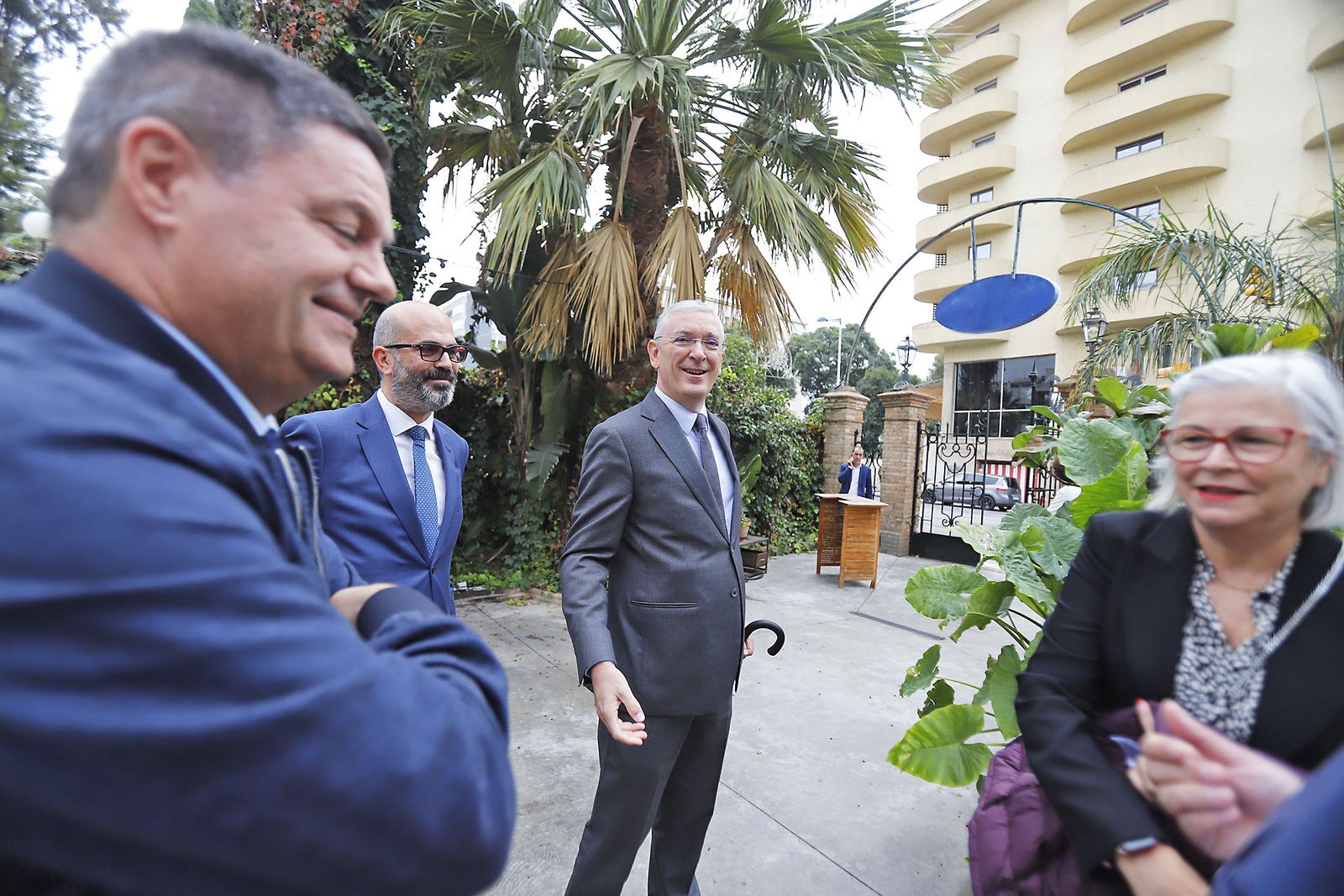 Imágenes de la recepción del Foro Gerardo Rojas de Huelva Información