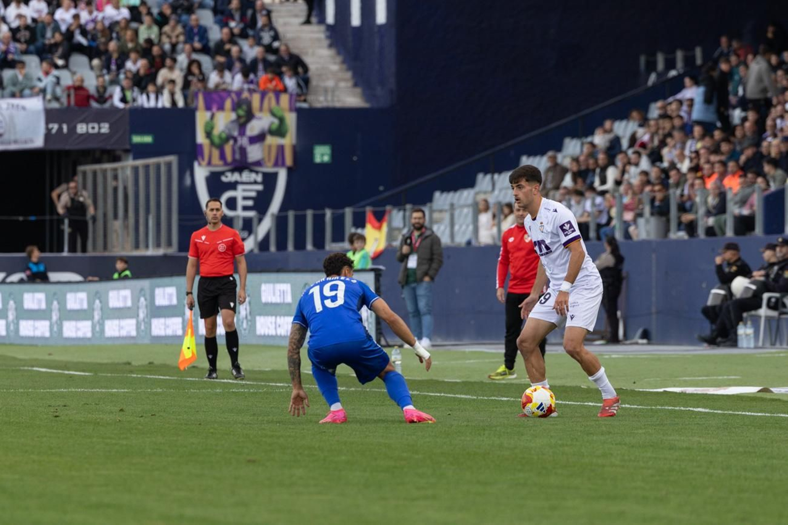 Real Jaén 0-1 Linares Deportivo: las mejores imágenes del clásico provincial