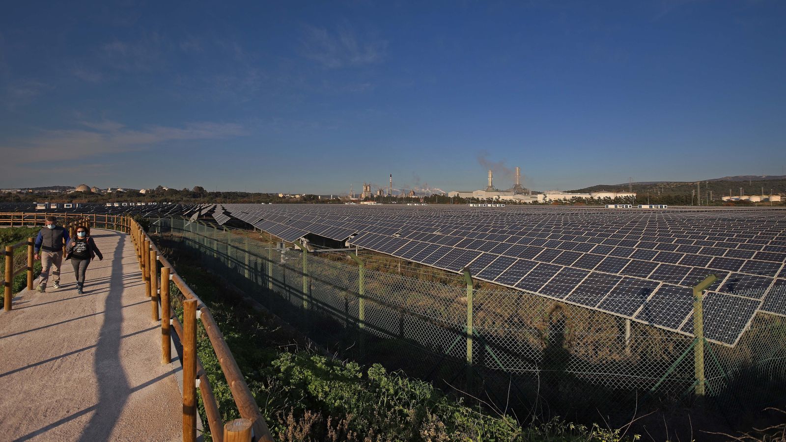 Sendero del arroyo de la Madre Vieja en San Roque