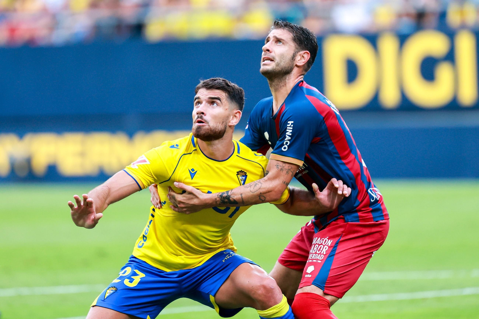 Las imágenes del Cádiz CF-Huesca