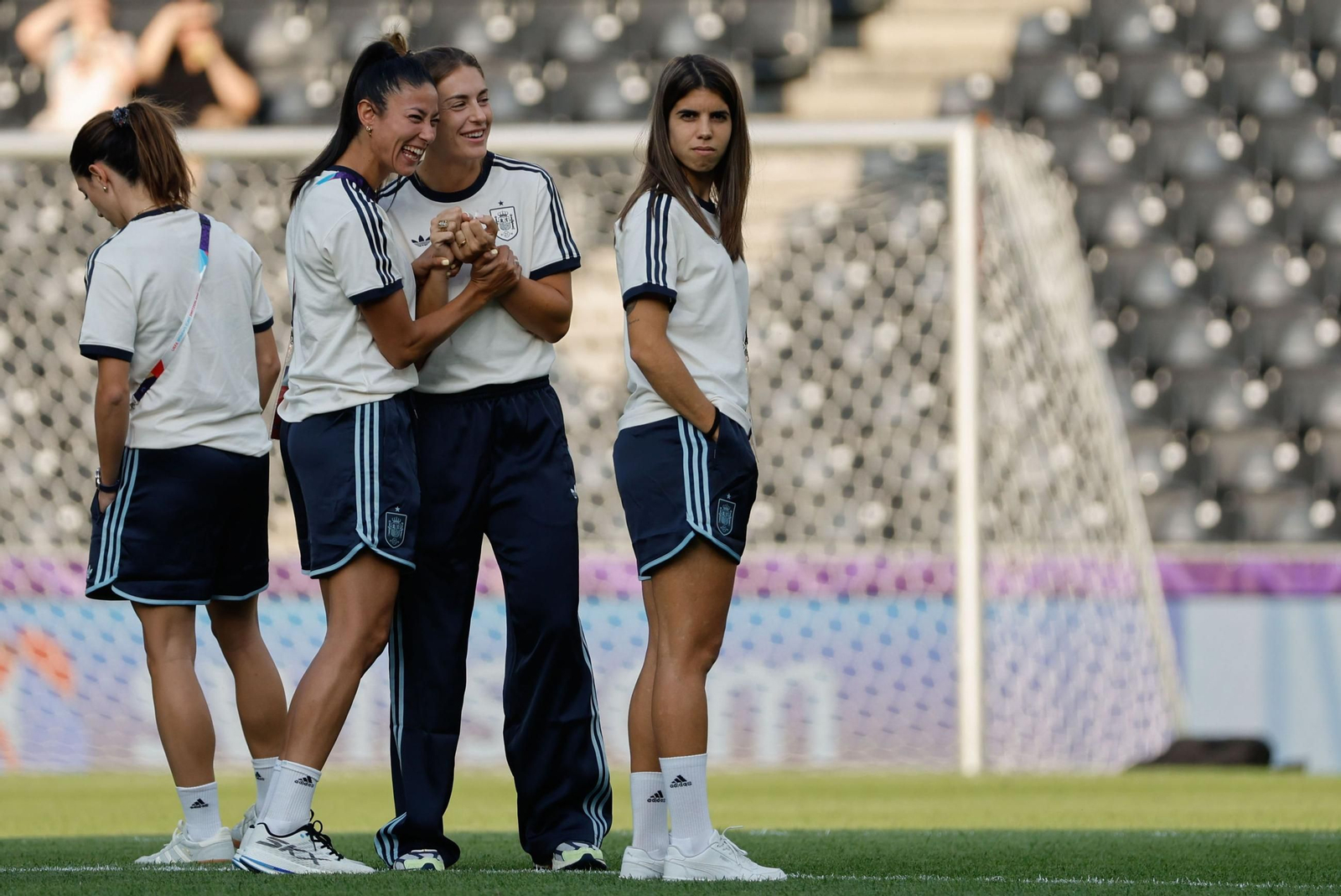 Las fotos del España - Portugal en la Eurocopa femenina