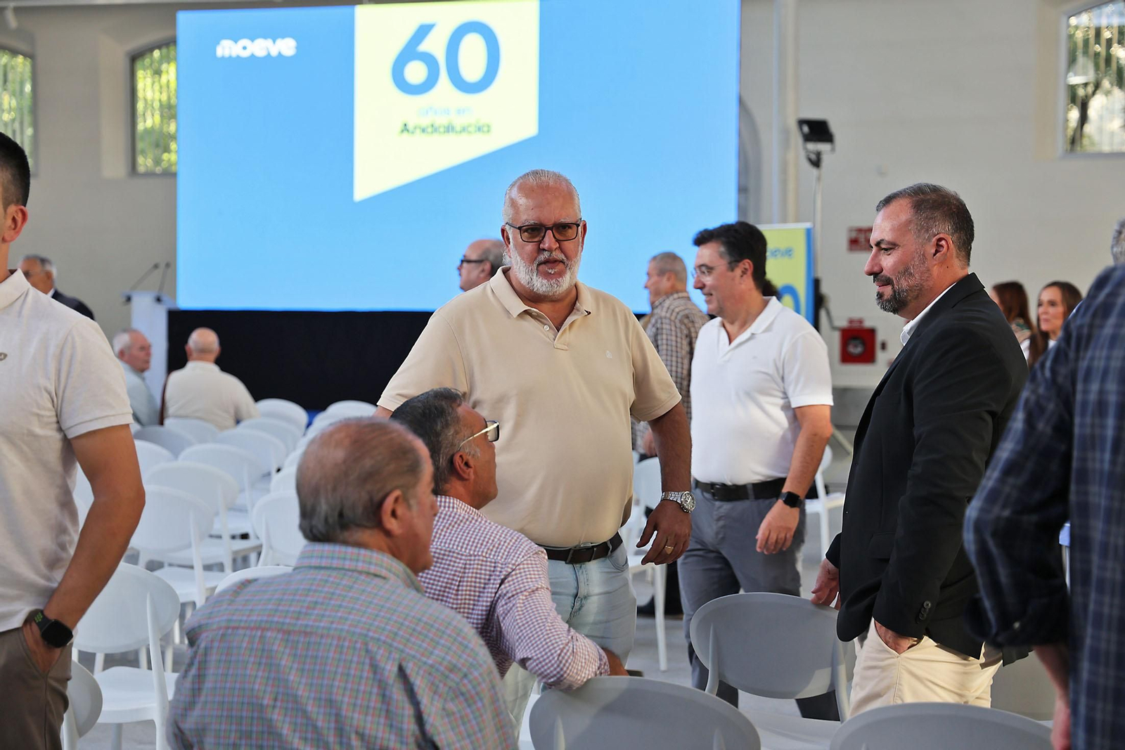 Imágenes de la celebración del 60 aniversario de Moeve en Andalucía