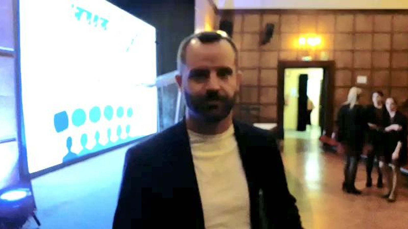 Alberto Cruz de Habi Accesible agradece el III Innovation Talks de Grupo Joly y BBVA