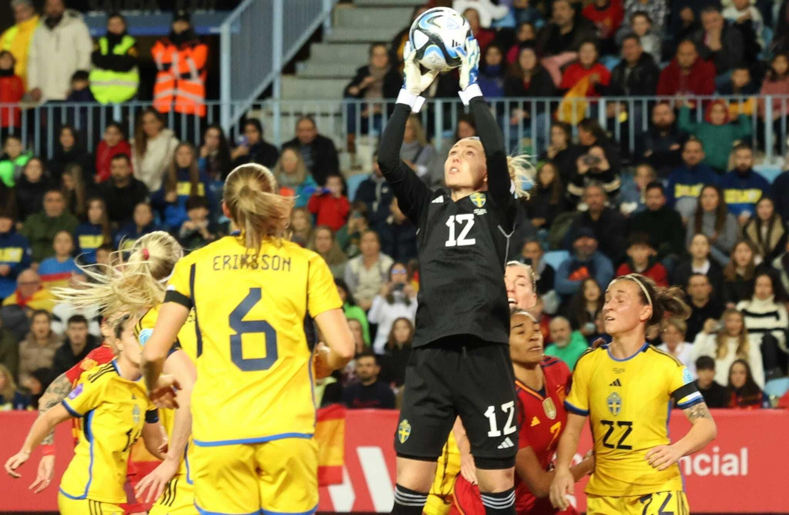 España - Suecia, en fotos