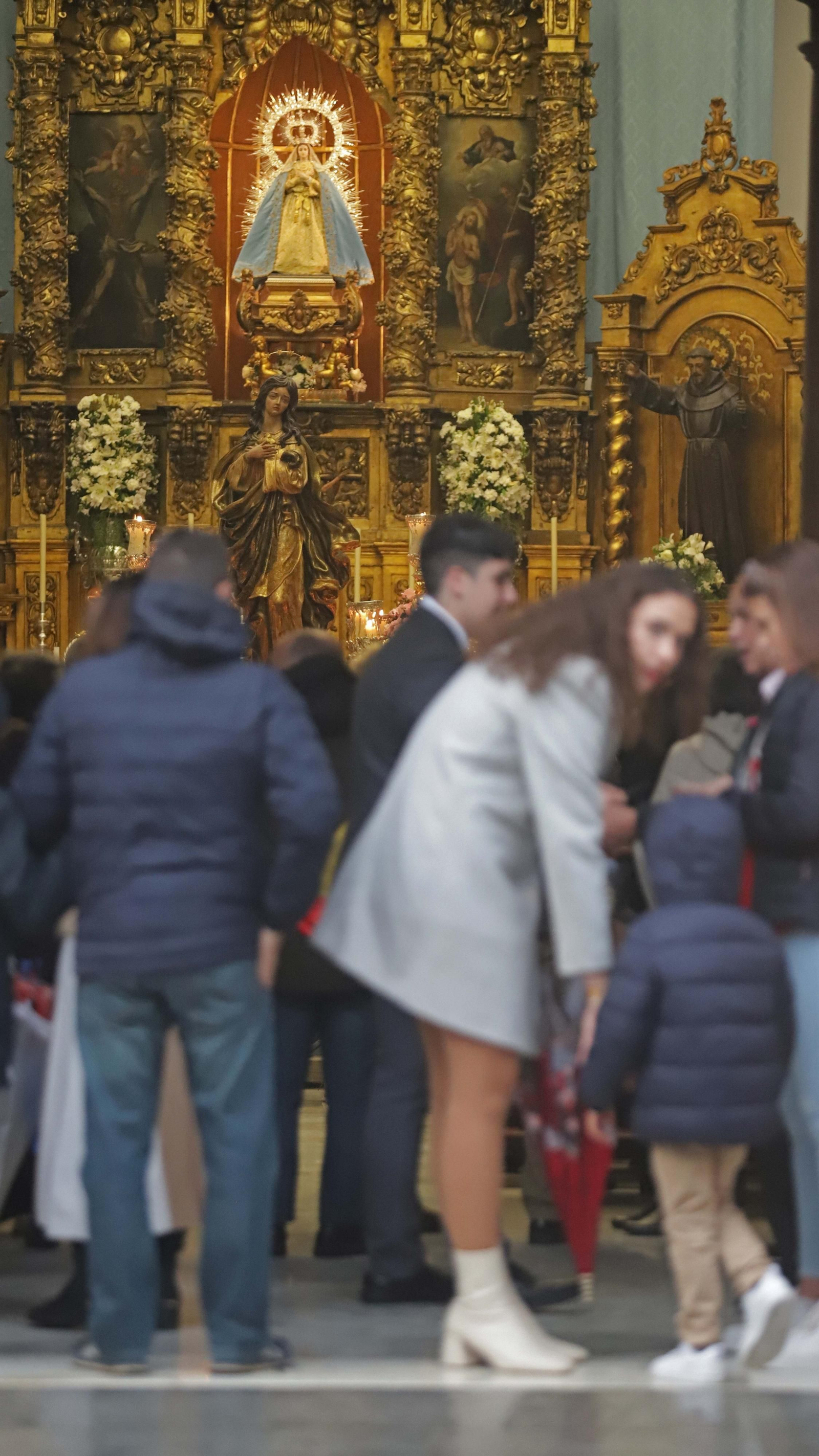 Fotos de la veneración de la Inmaculada Concepción en La Línea