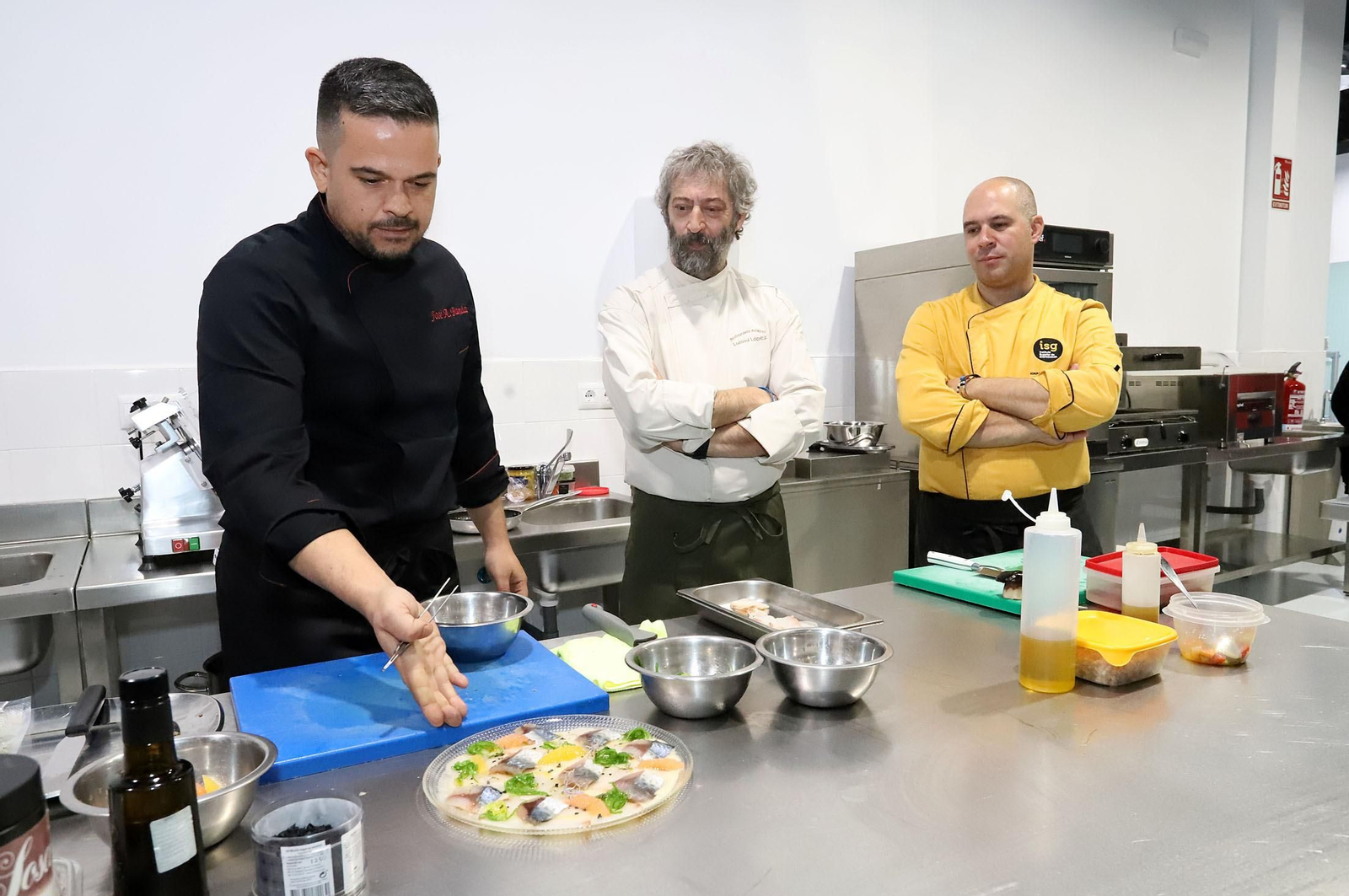 Imágenes del showcooking organizado por Huelva Información e ISG
