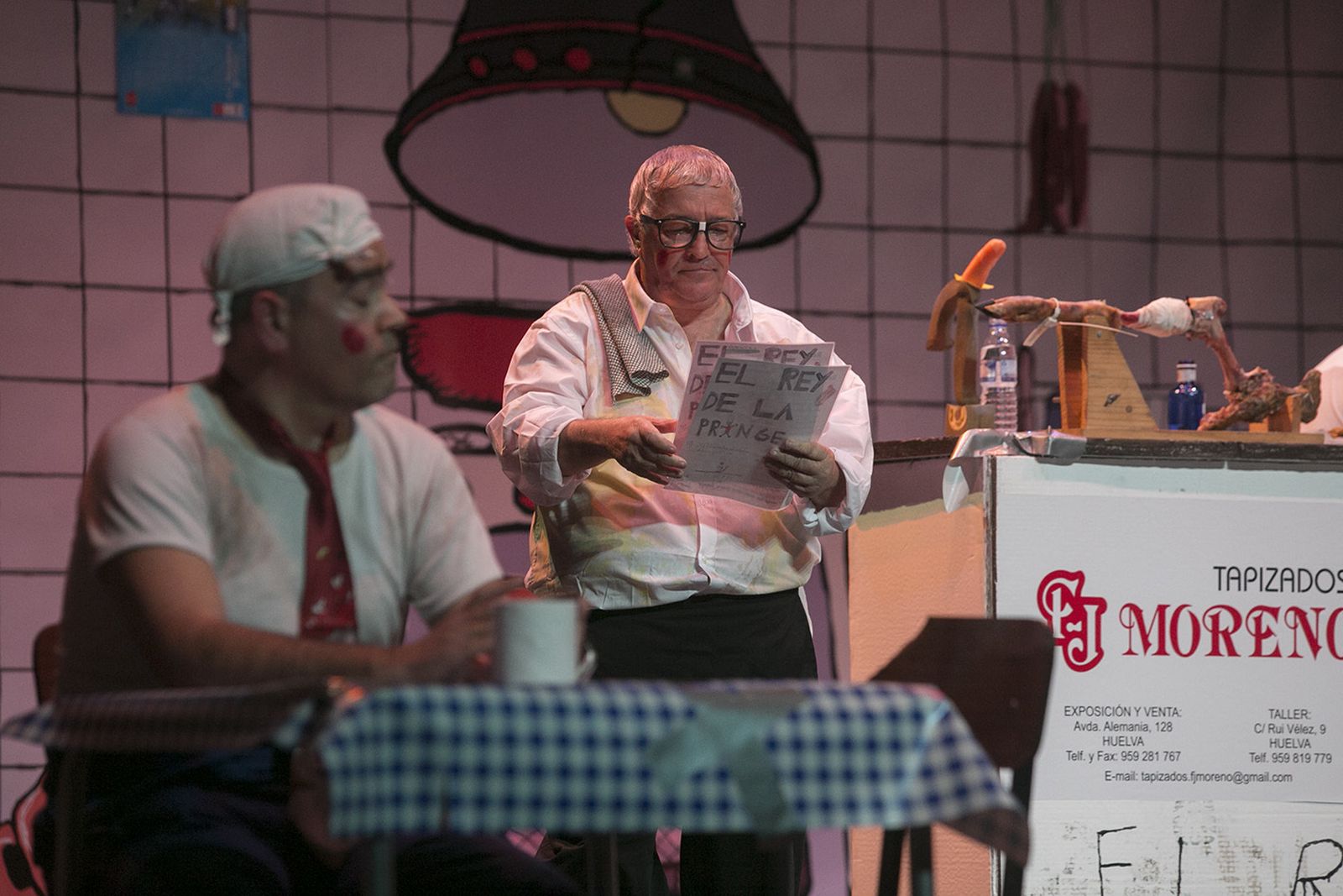Las imágenes de la octava preliminar del Carnaval Colombino