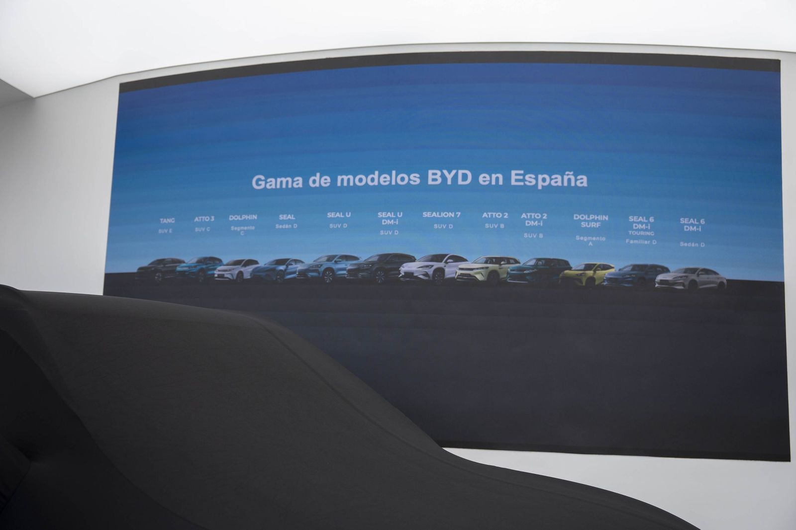 Presentación del nuevo BYD Atto, el coche eléctrico en imágenes