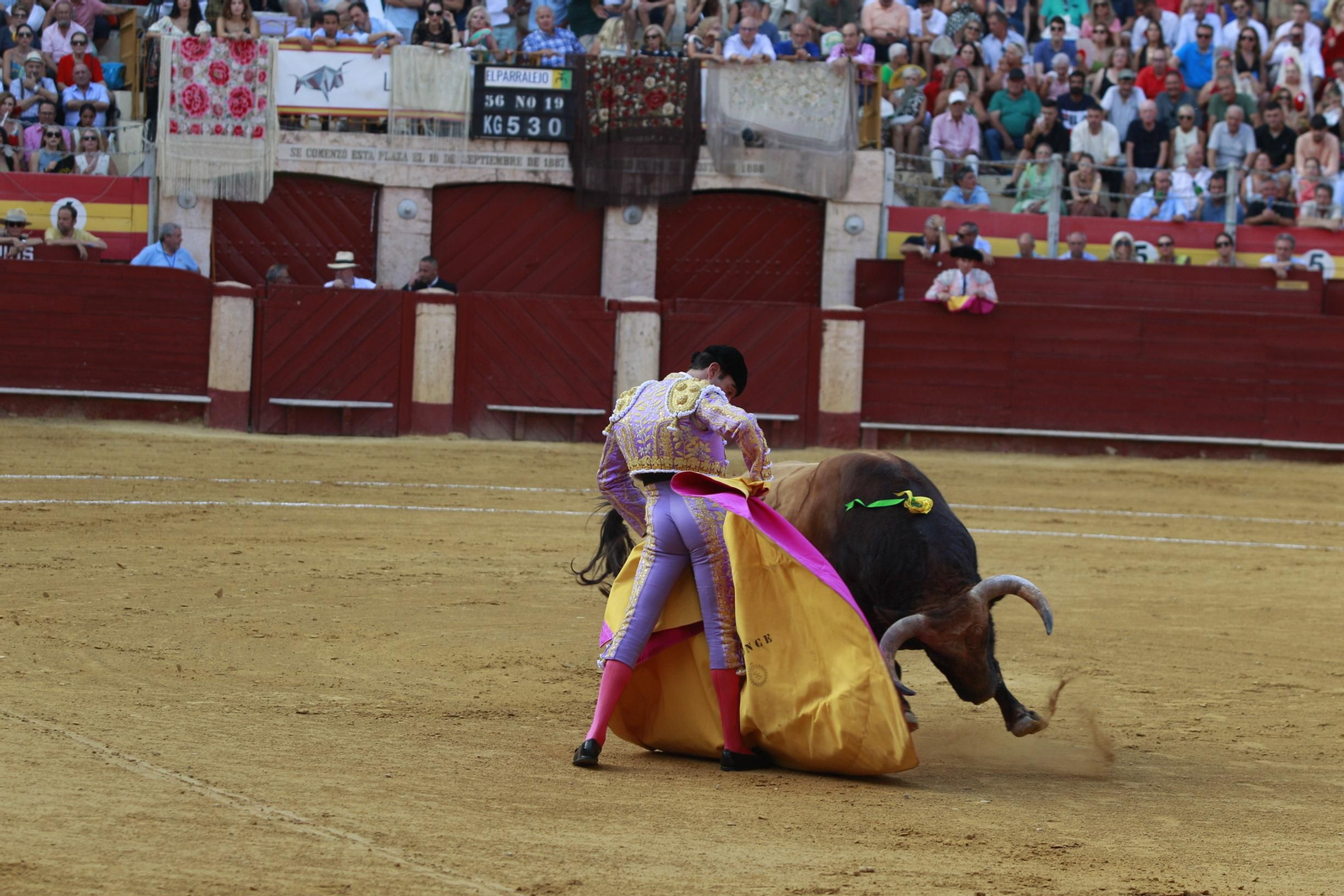 La despedida del torero Enrique Ponce de la Feria de Almería 2024, en imágenes