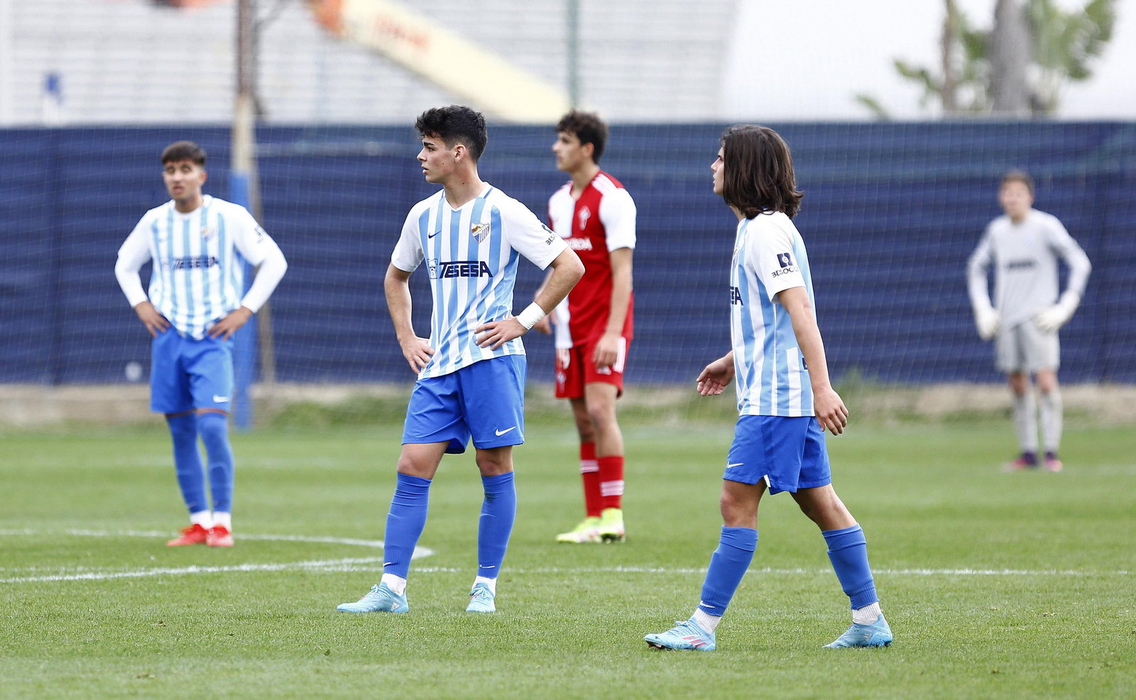 Las fotos del Málaga-Celta de la Copa del Rey de juveniles