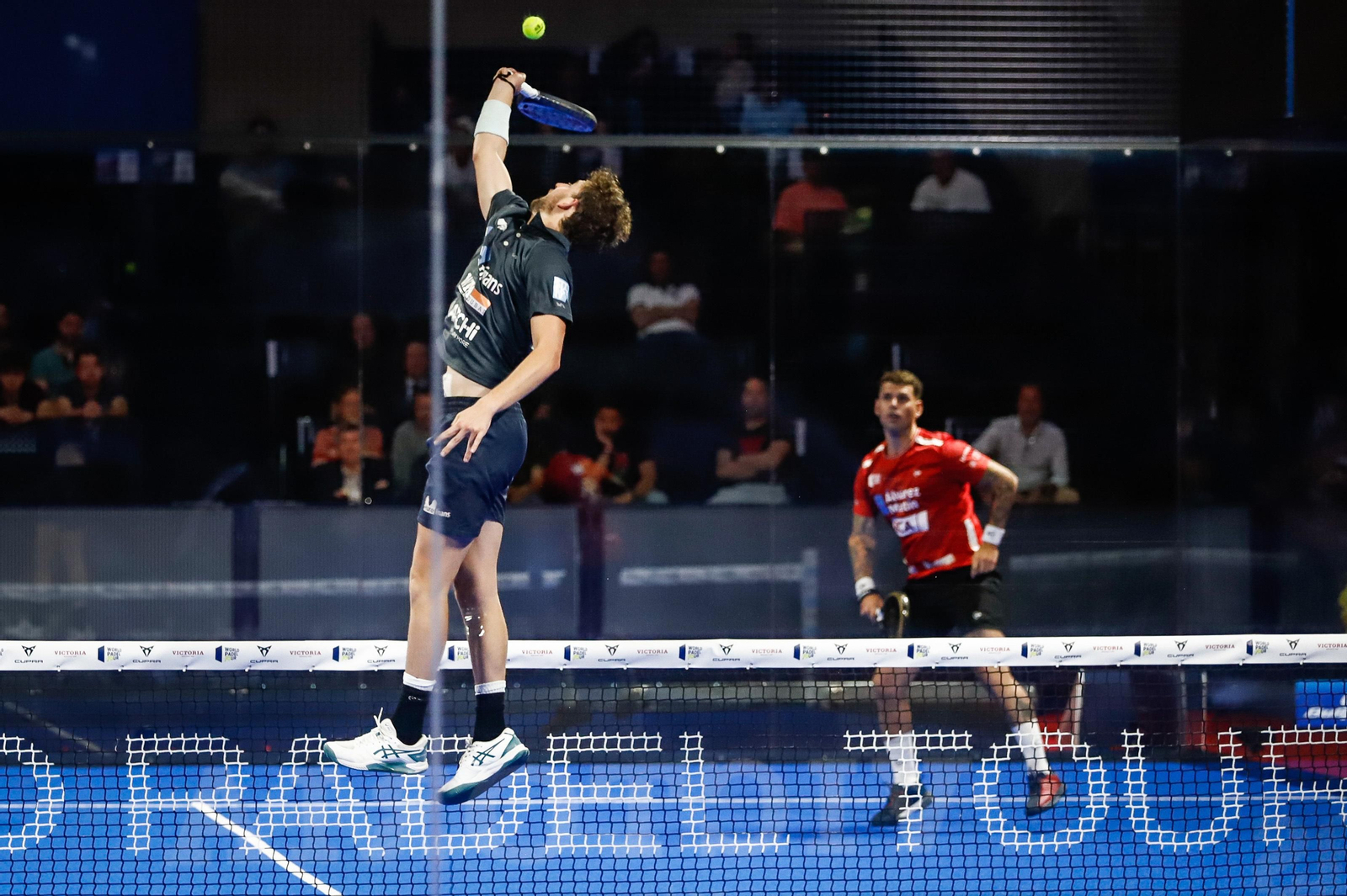 Las mejores imágenes de la jornada de octavos de final del World Padel Tour en el Palacio