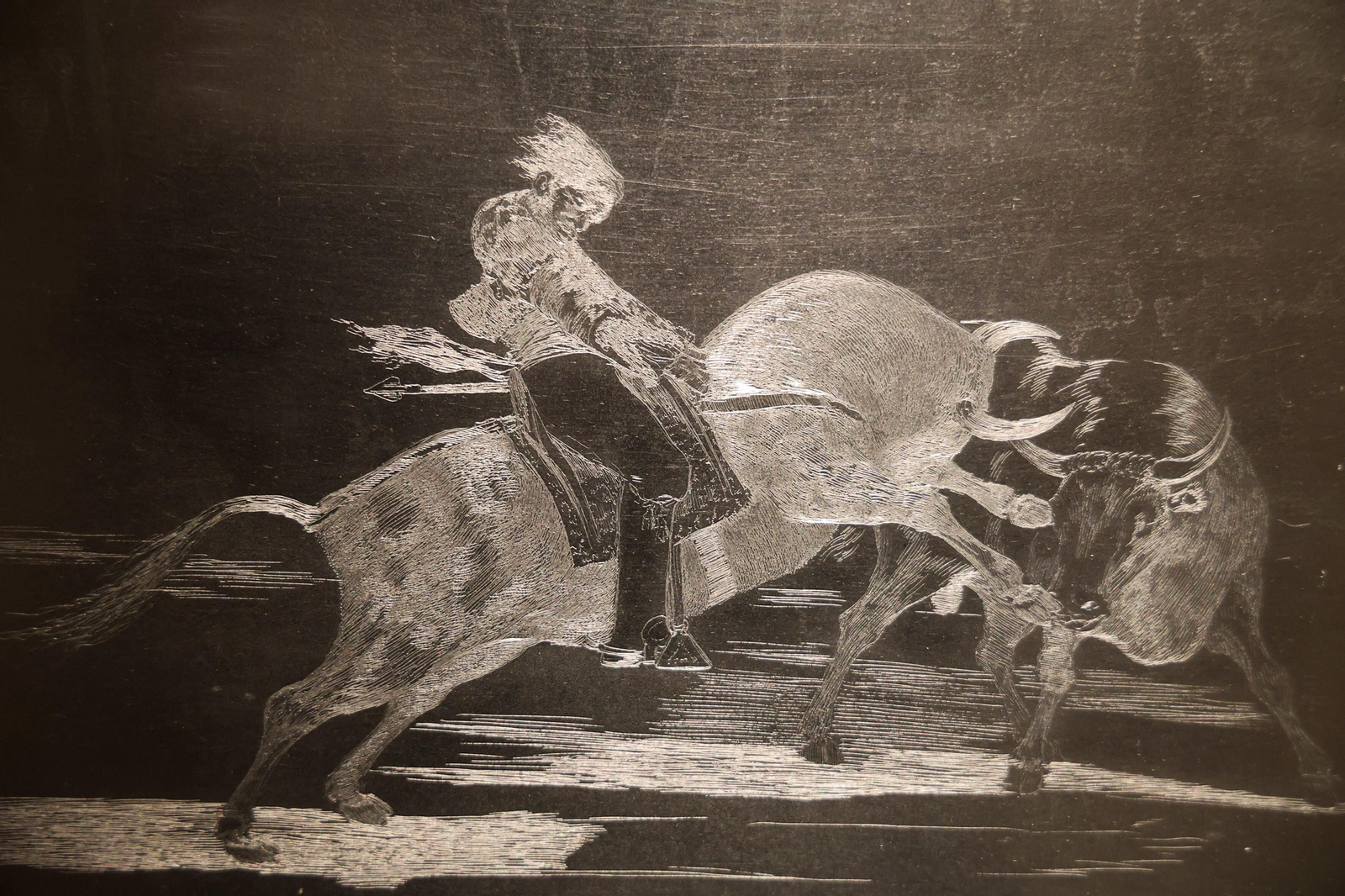 La exposición 'Goya/Picasso. Tauromaquias' del Centro Cultural Fundación Unicaja, en fotos