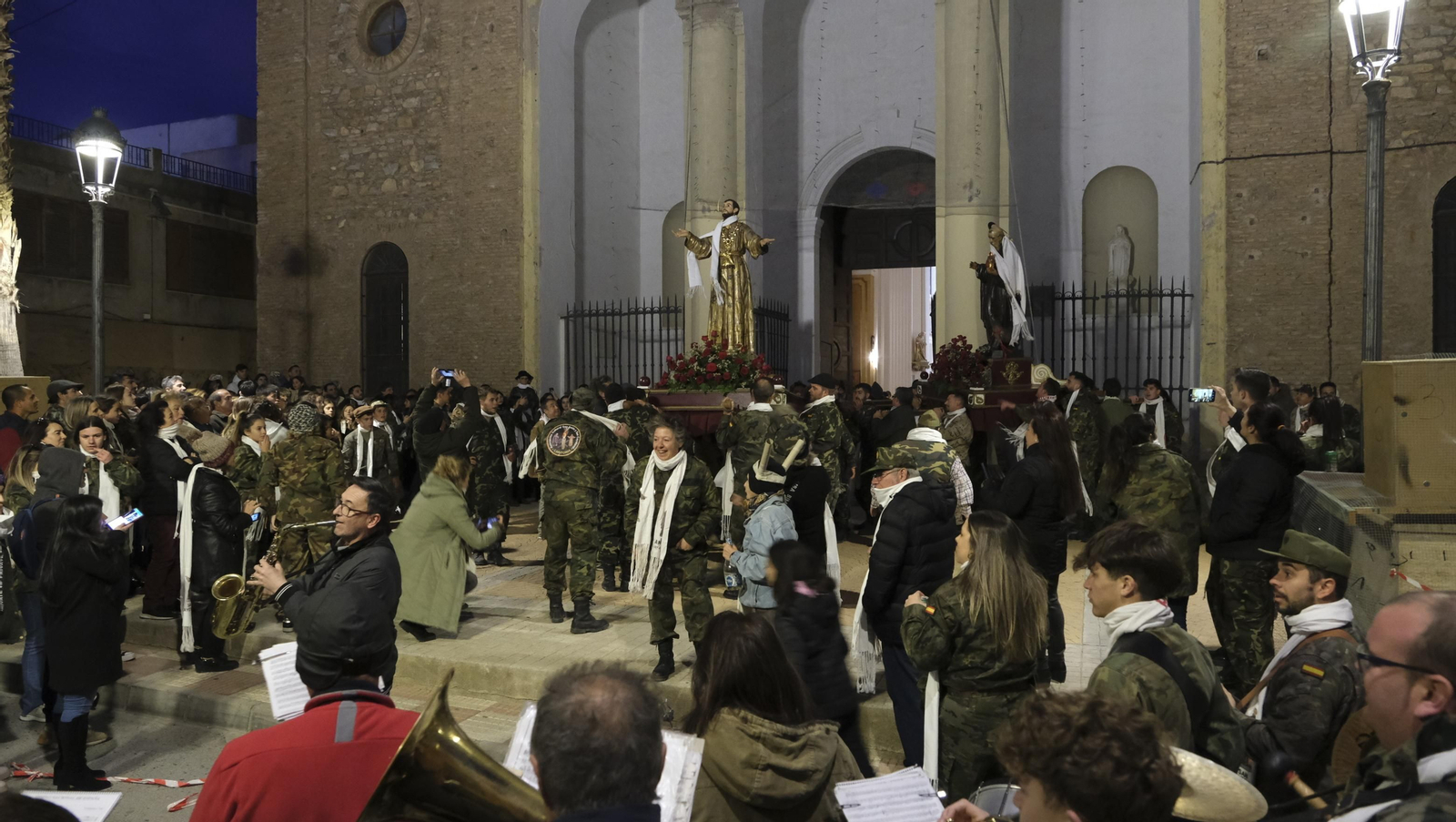 Imágenes de las Fiestas de San Antón y San Cayetano, de Cantoria