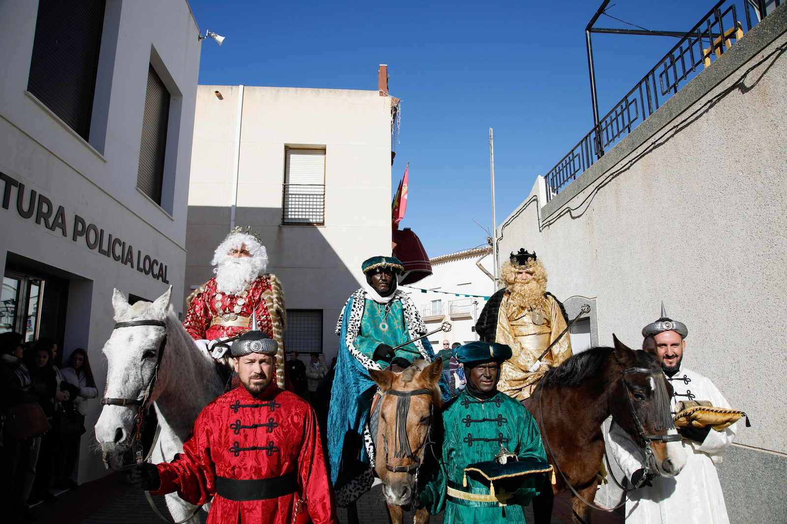 Las imágenes del Auto Sacramental de los Reyes Magos en Los Gallardos