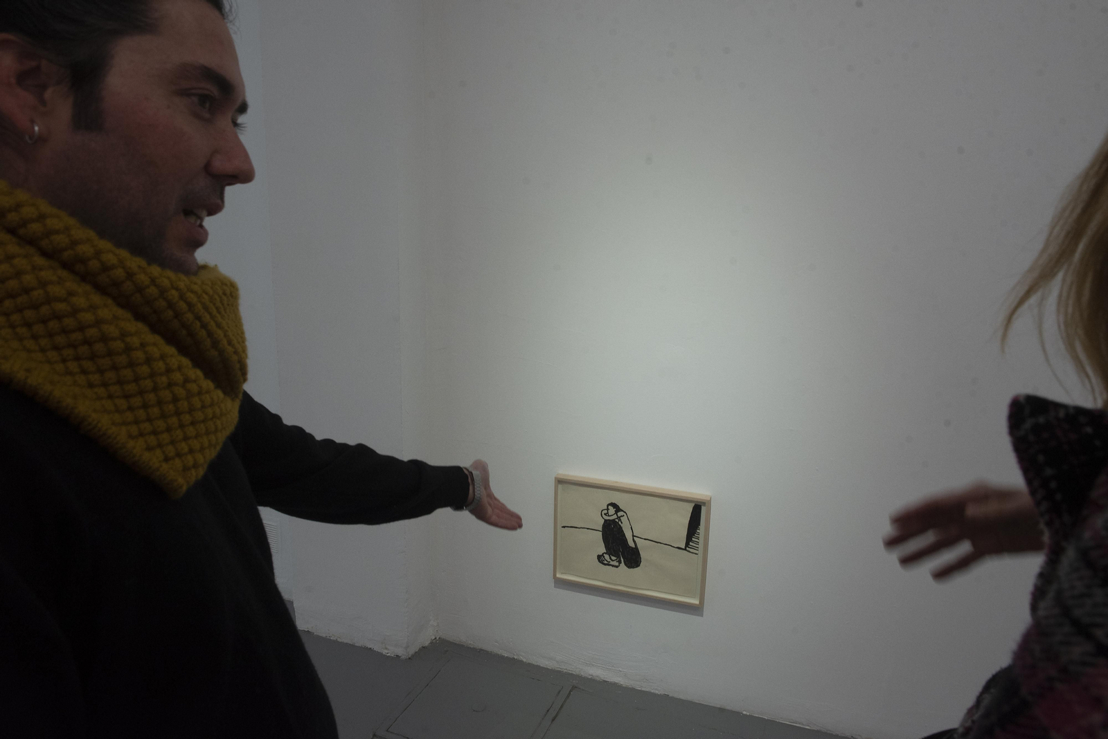 Imágenes de la exposición del artista brasileño, Narowé