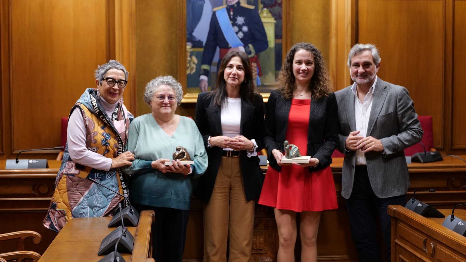 Acto de entrega del premio Nacional de Ensayo ‘Carmen de Burgos’ en Diputación.