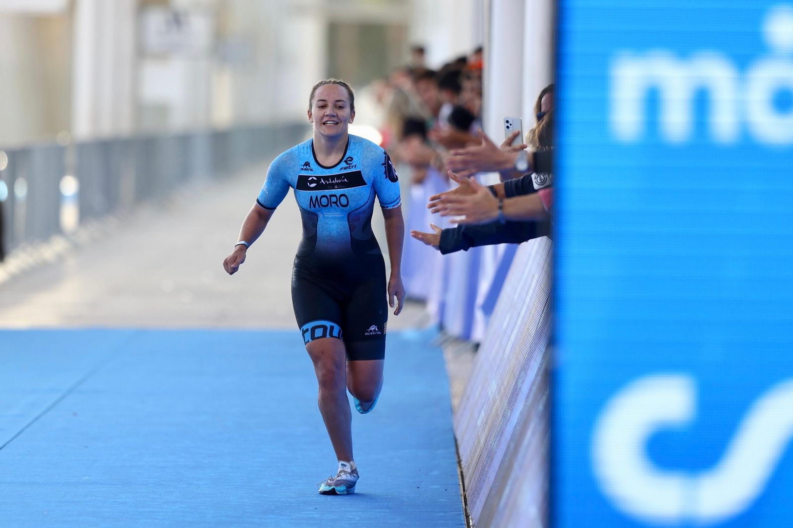 Las imágenes del Test Event de triatlón en Málaga