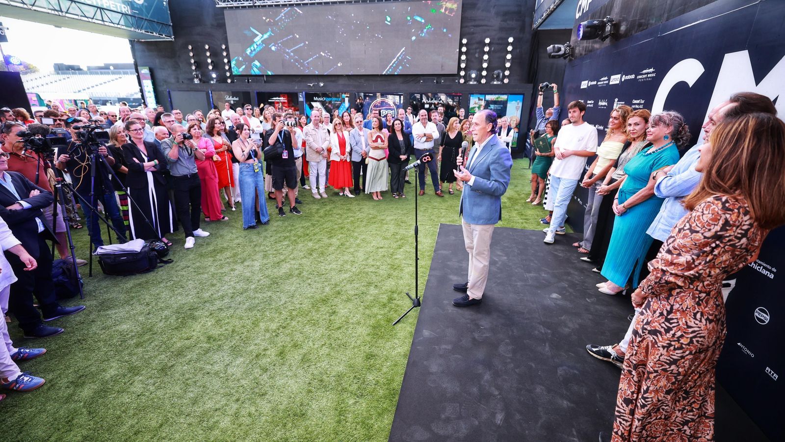 Acto de inauguración de la VII edición del Concert Music Festival