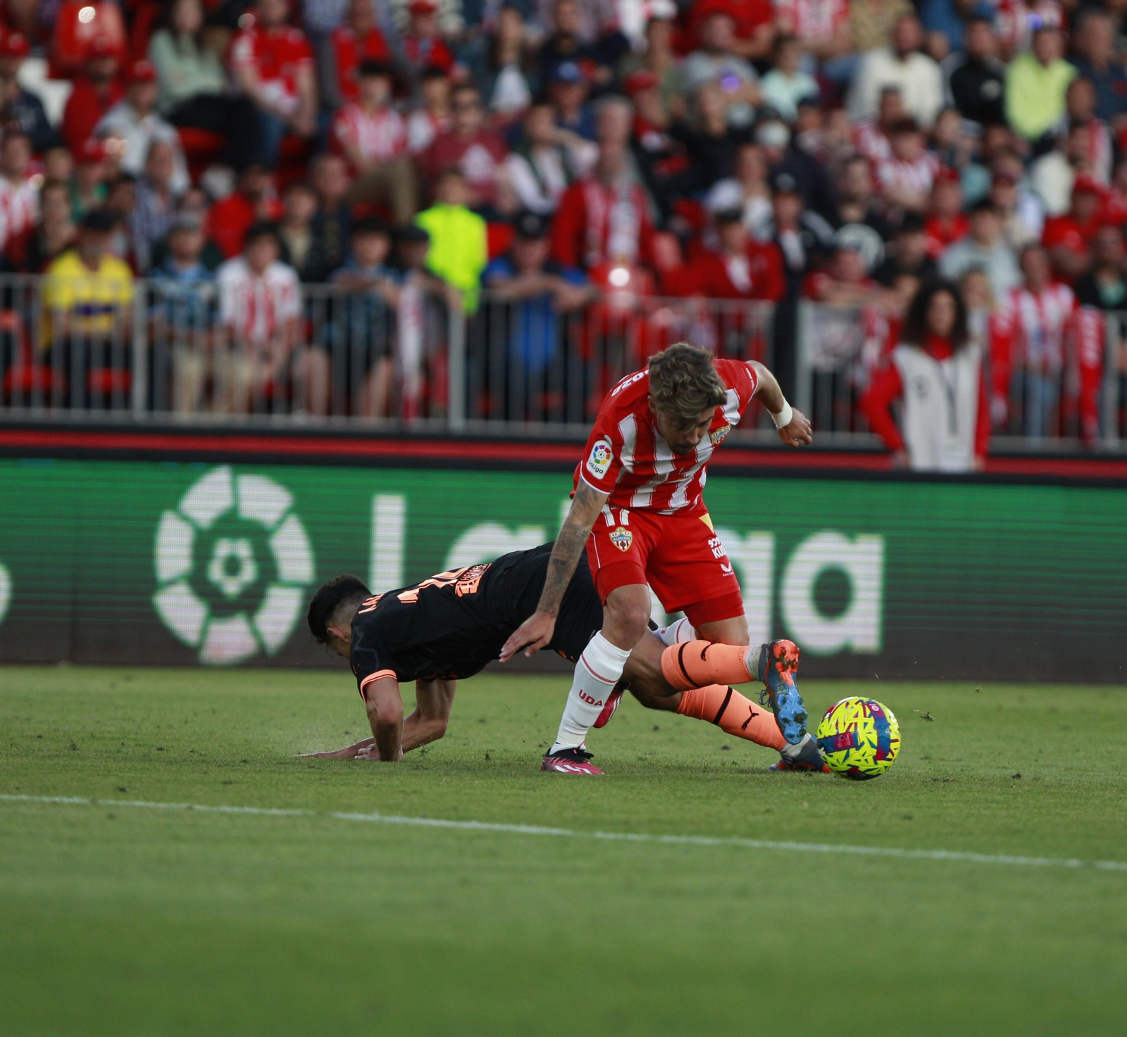 Fotogalería del partido de la Liga Santander, U.D. Almería-Valencia