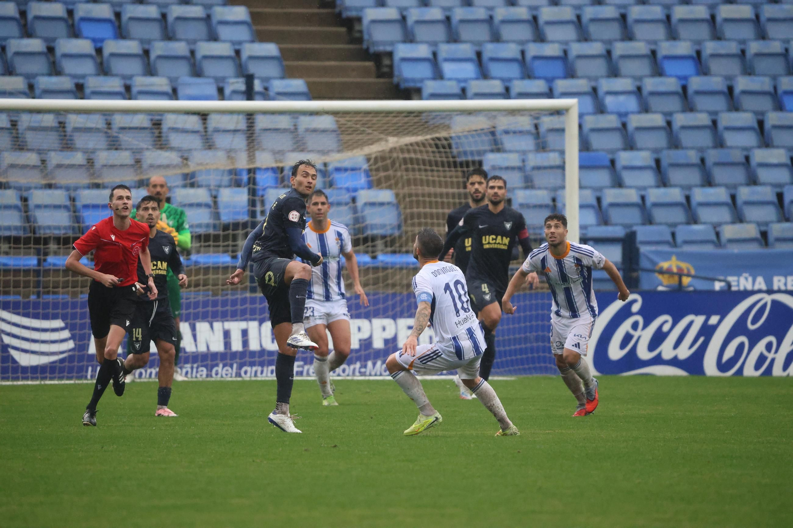 Las imágenes del Recreativo de Huelva vs UCAM Murcia