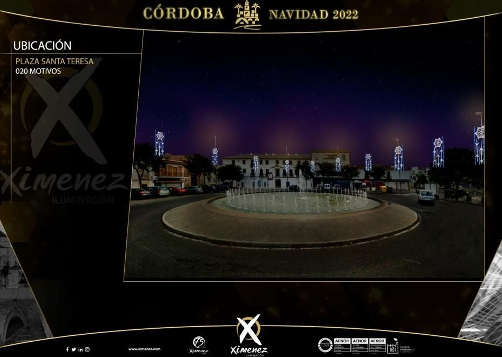 Así es el alumbrado navideño que iluminará las calles de Córdoba este 2022, en imágenes