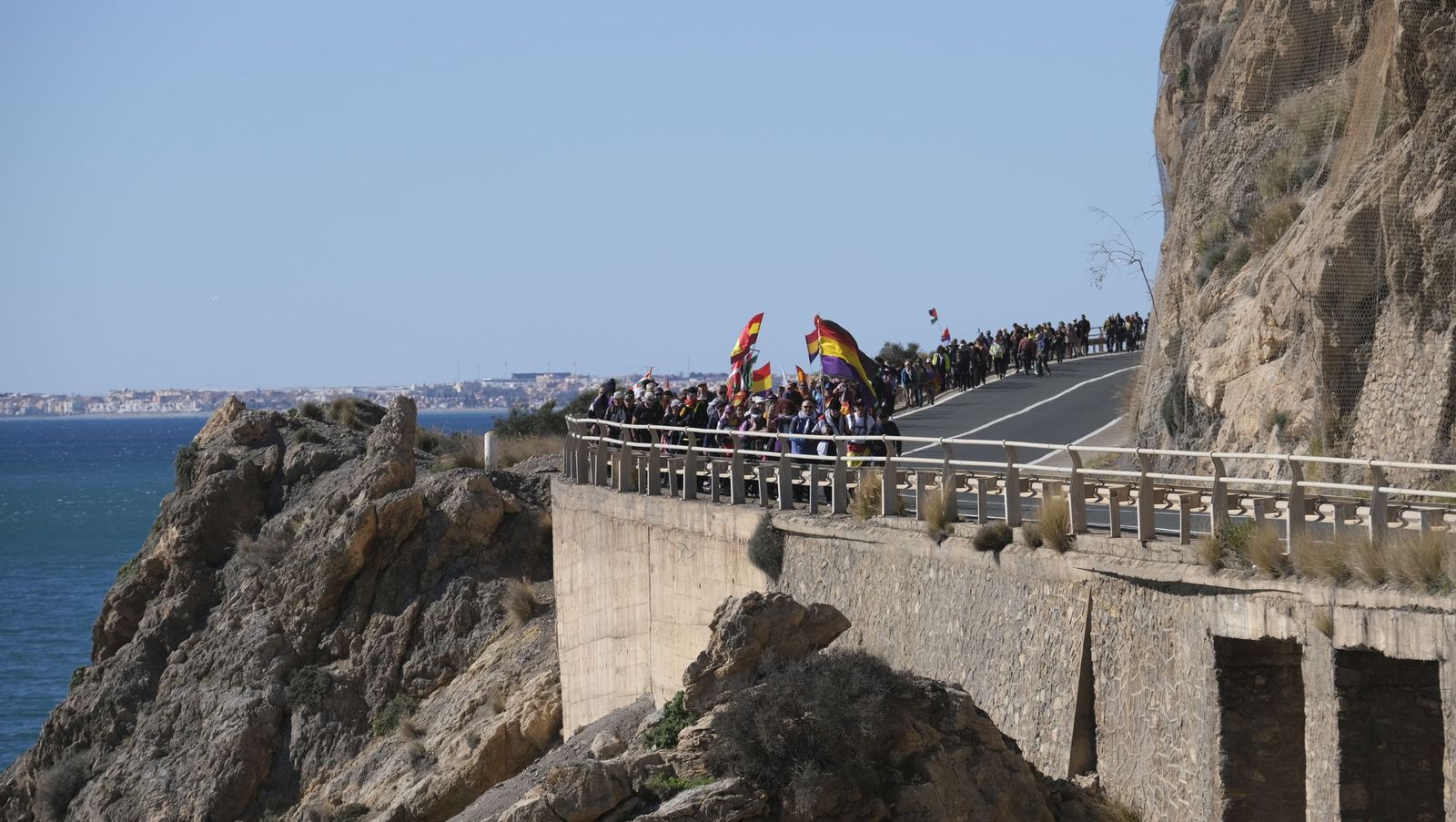 La Desbandá llega a Almería, en imágenes