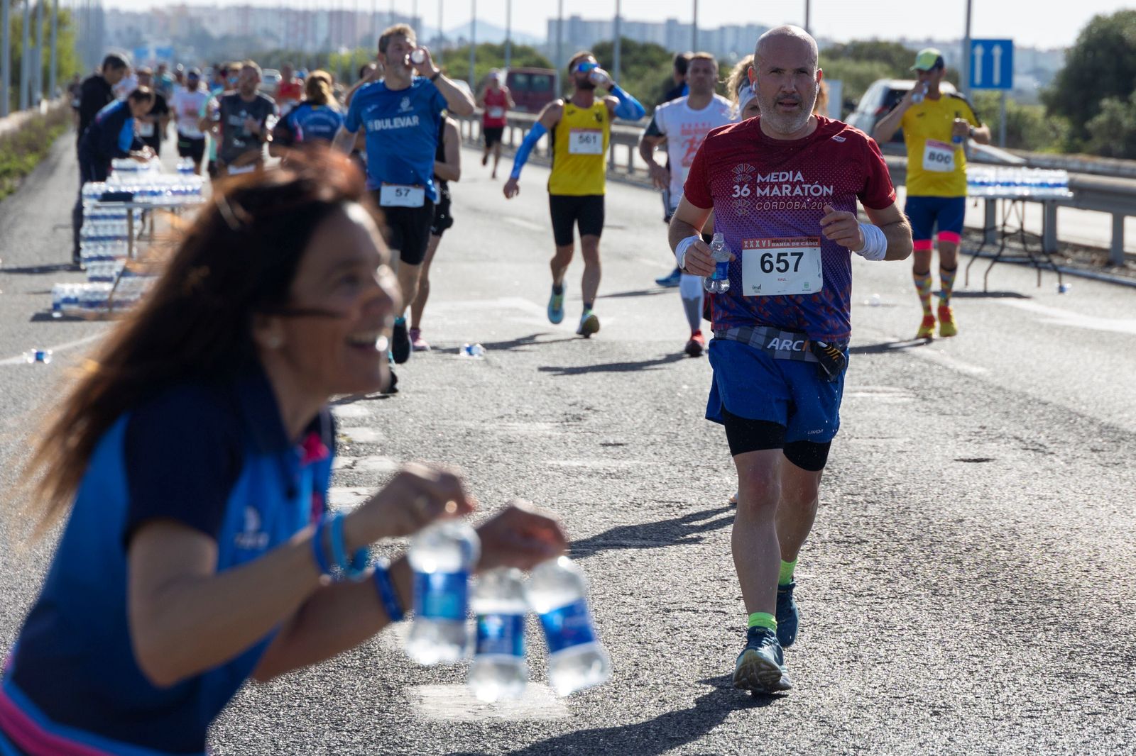 Las imágenes de la Media Maratón Bahía de Cádiz