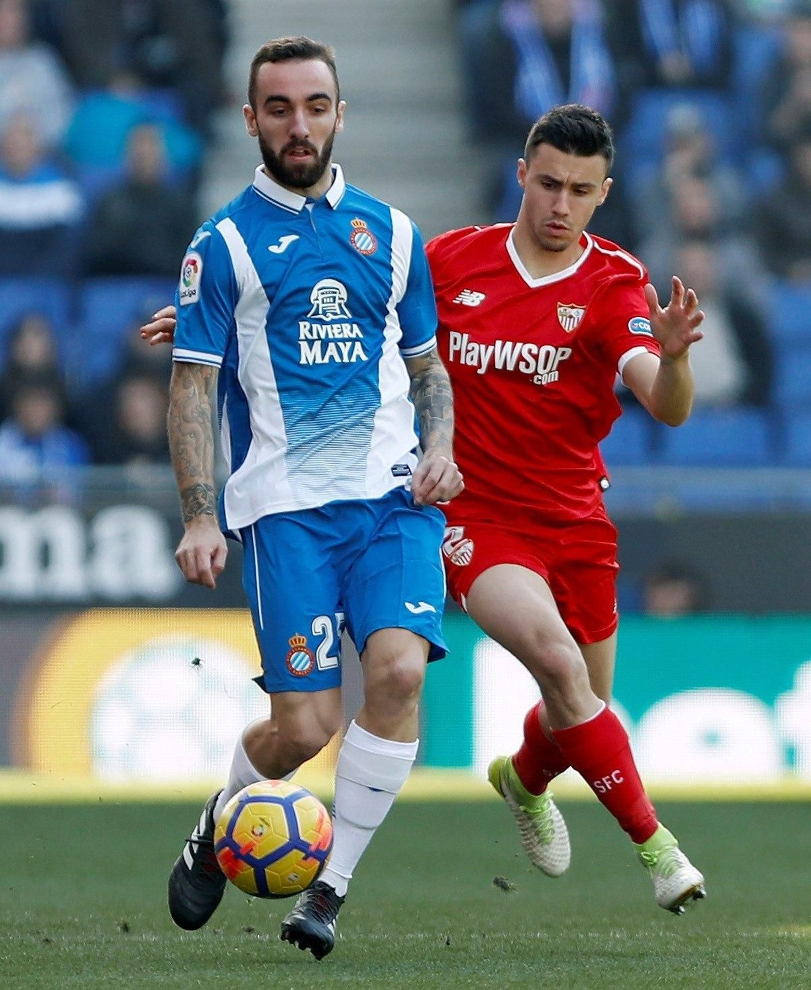 El Espanyol-Sevilla, en imágenes