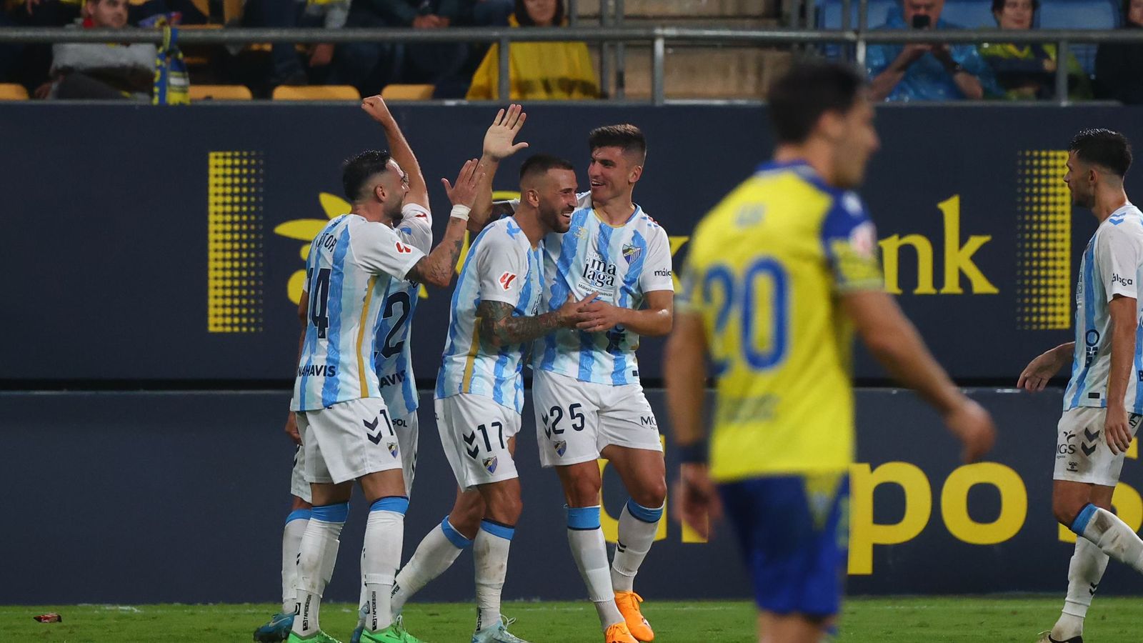 El Cádiz - Málaga CF, en fotos