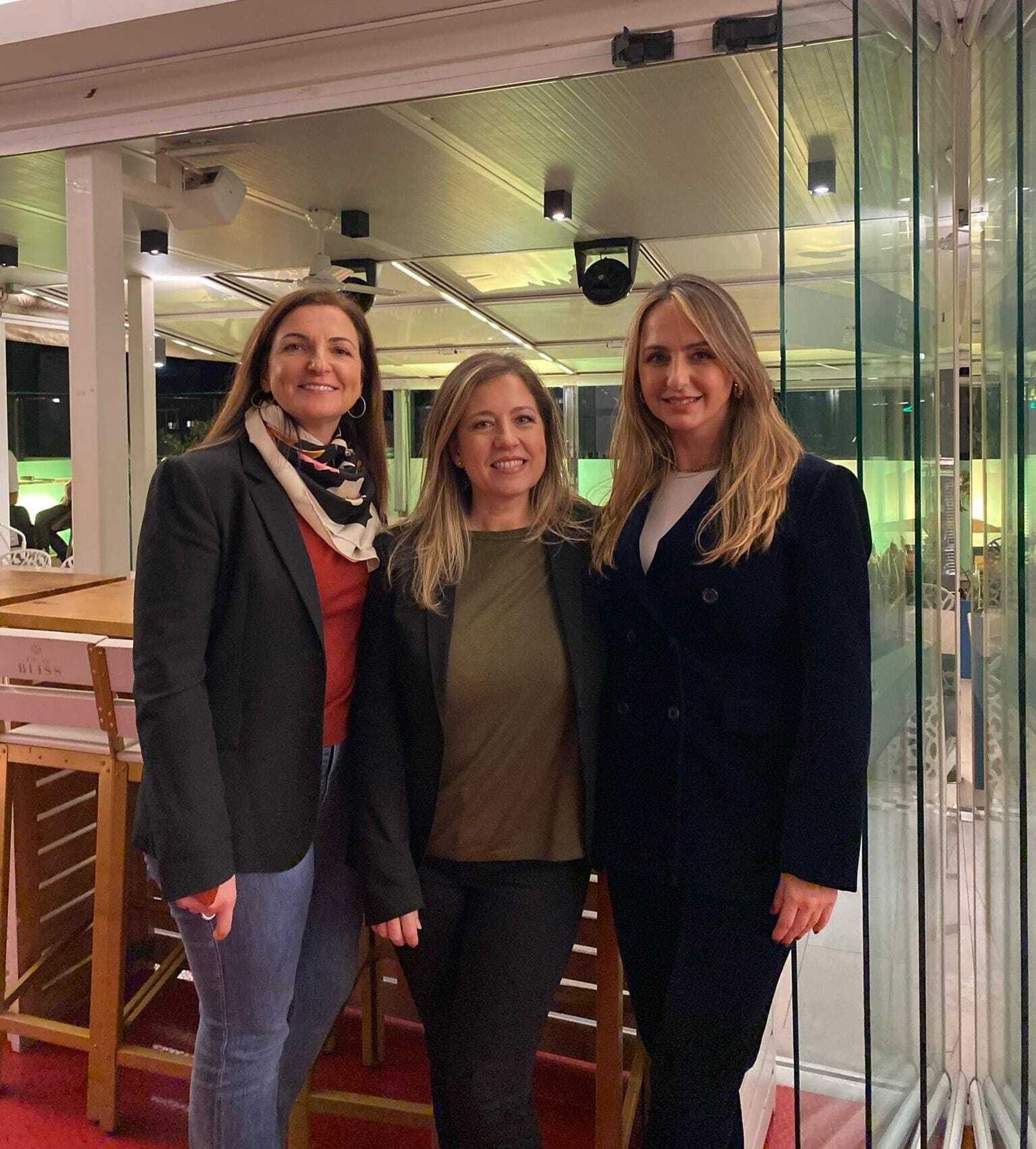 Las impulsoras del club.