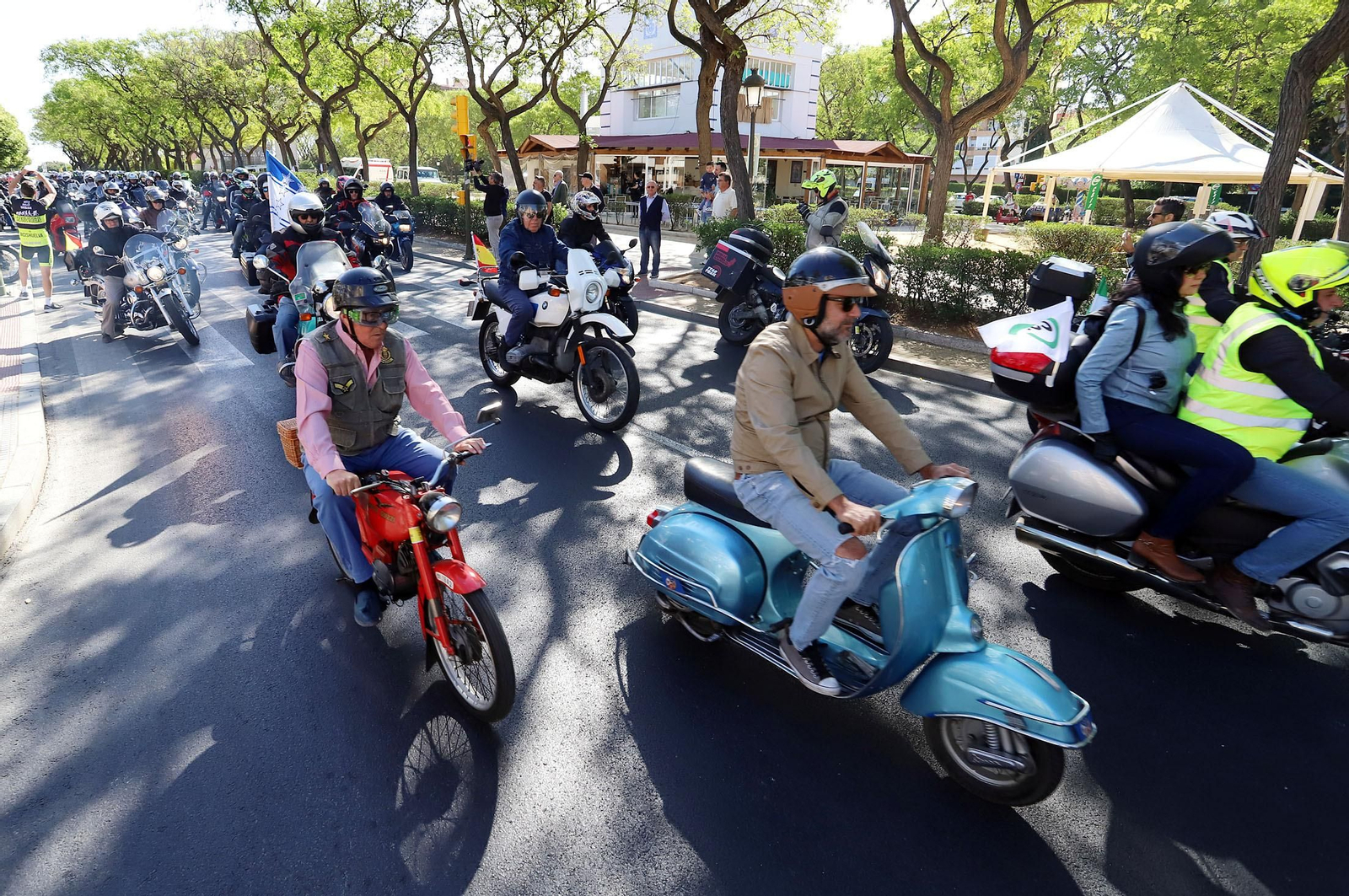Imágenes de la III Ruta Moto-Solidaria organizada por CSIF