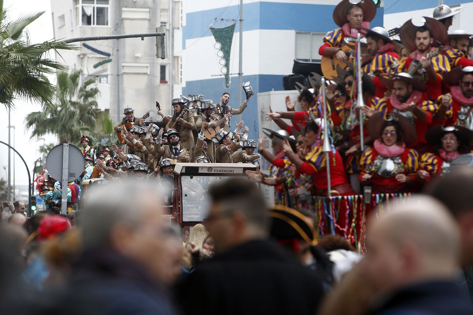 Carrusel de coros en Segunda Aguada