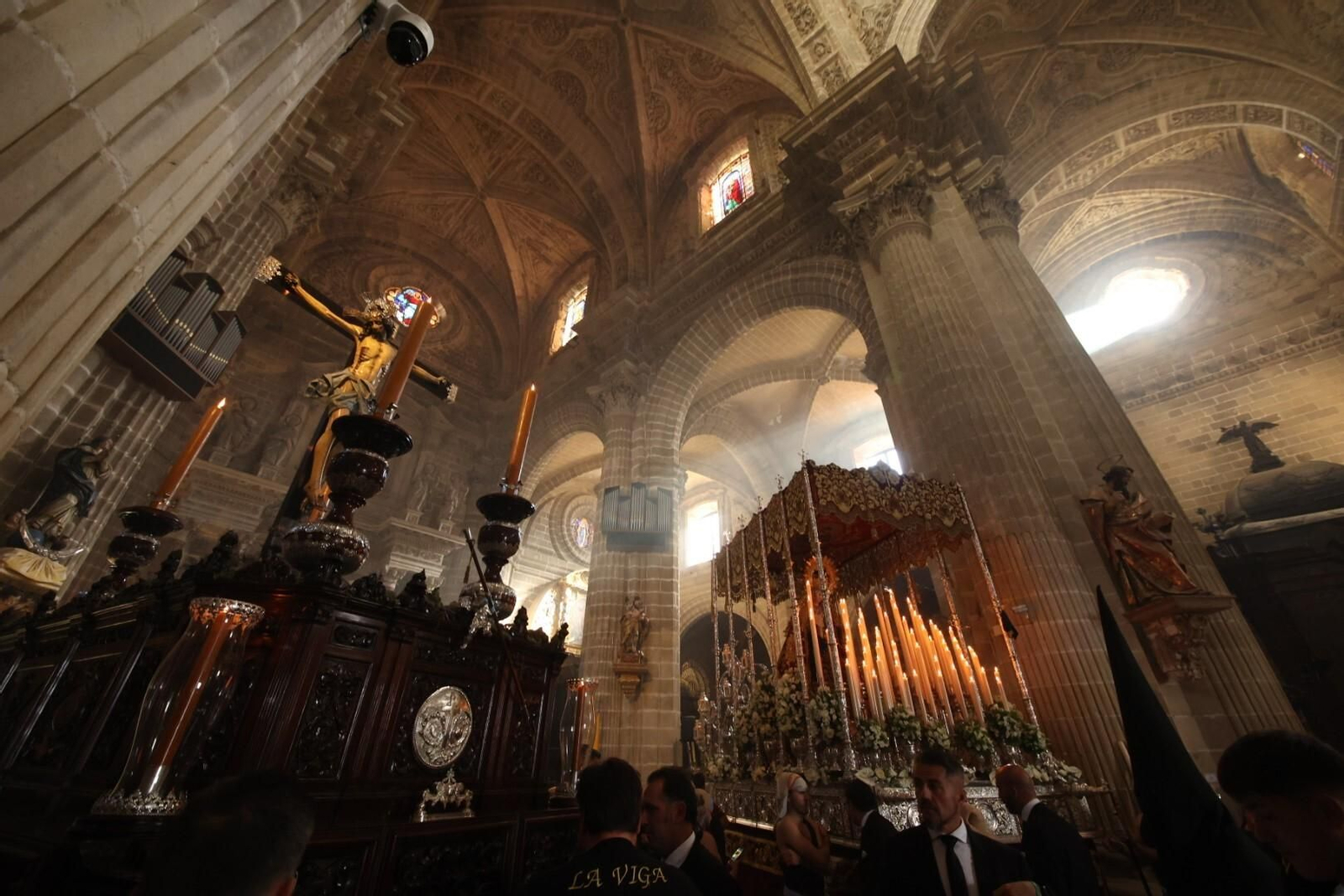 Lunes Santo en Jerez: imágenes de la hermandad de la Viga