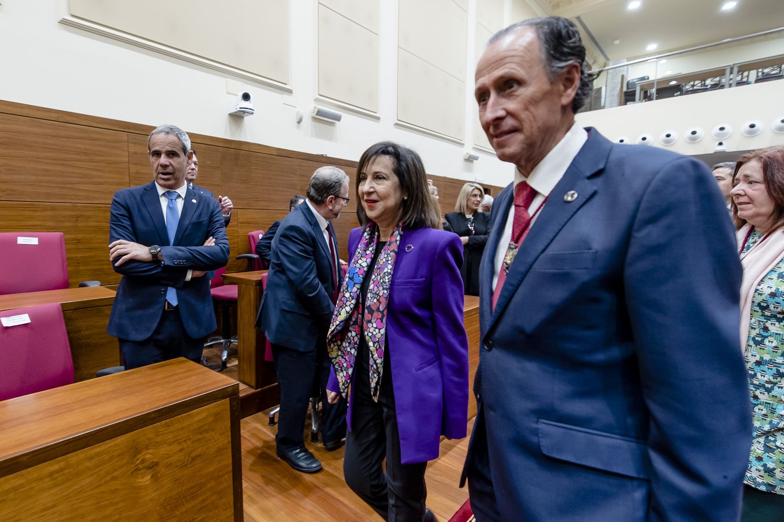 Las imágenes de la visita de la ministra de defensa Margarita Robles a Chiclana con motivo del 212 aniversario de la  Batalla de la Barrosa.