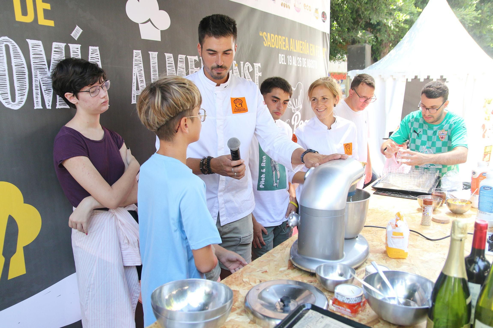 La inclusión reina en el Encuentro Gastronómico del lunes de feria