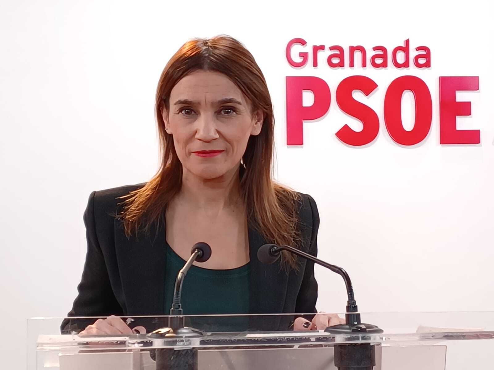 La parlamentaria andaluza socialista Olga Manzano