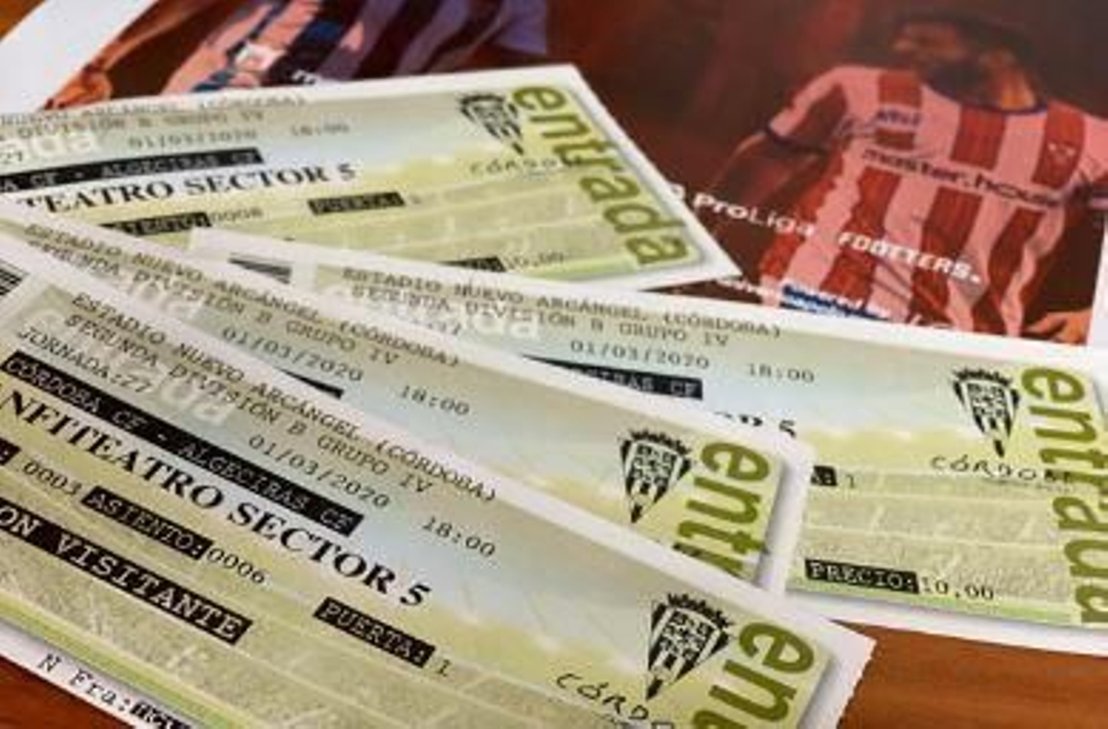 Entradas para el Córdoba-Algeciras.