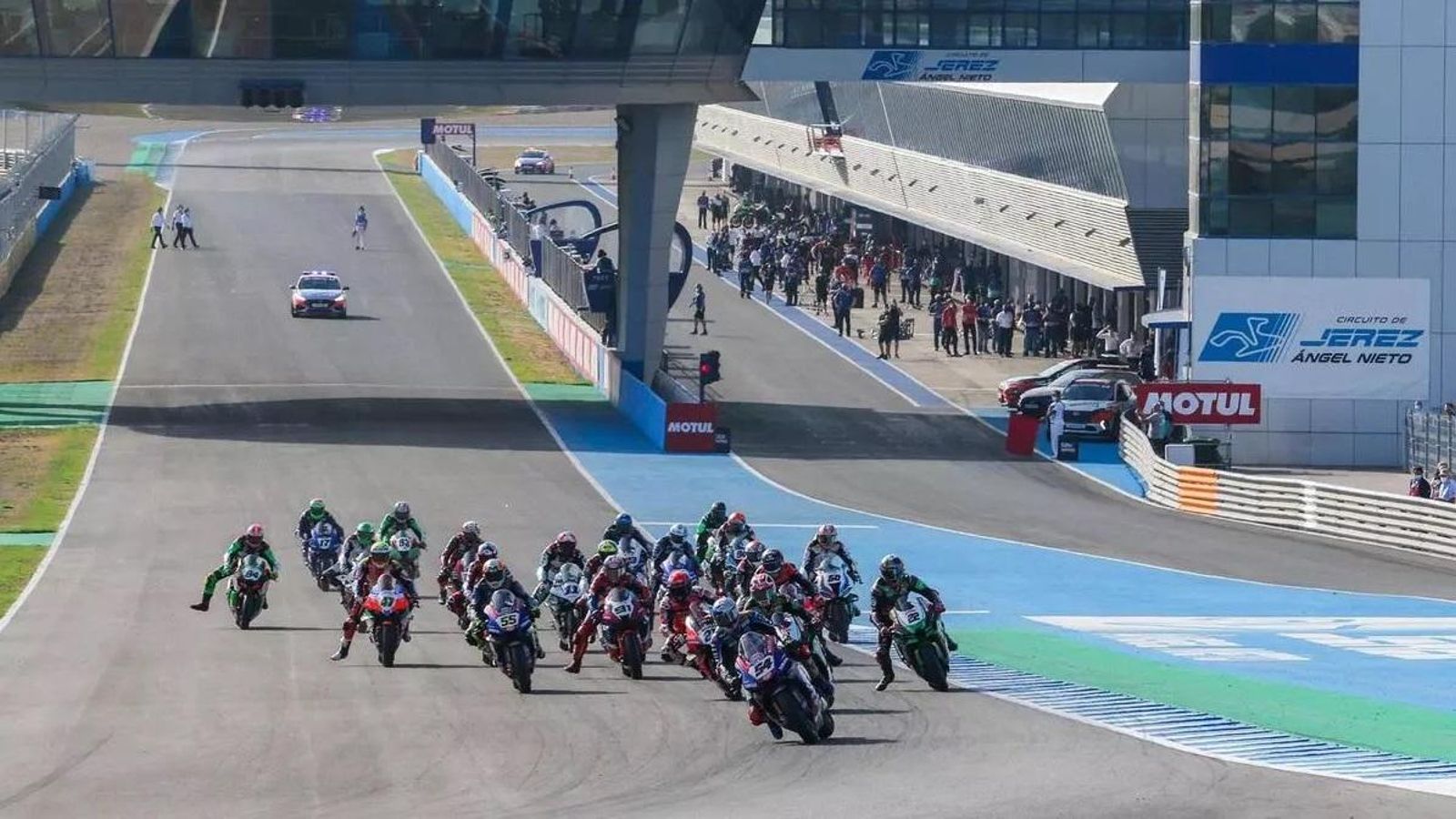 La última prueba del Mundial de Superbike se celebrará en Jerez una vez más. La última prueba del Mundial de Superbike se celebrará en Jerez una vez más.