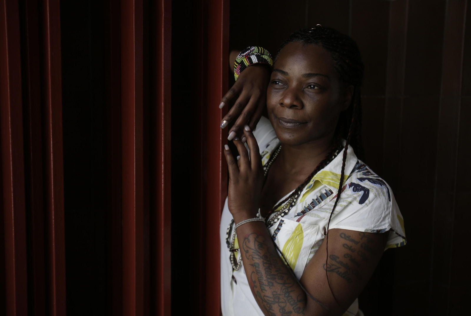 Concha Buika (Palma de Mallorca, 1972), momentos antes de la entrevista.