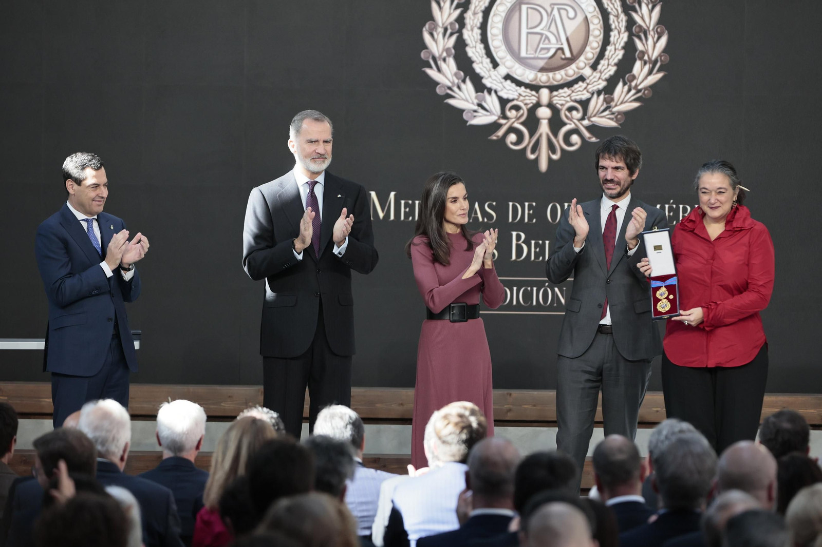 La entrega de las Medallas al Mérito en las Bellas Artes en imágenes
