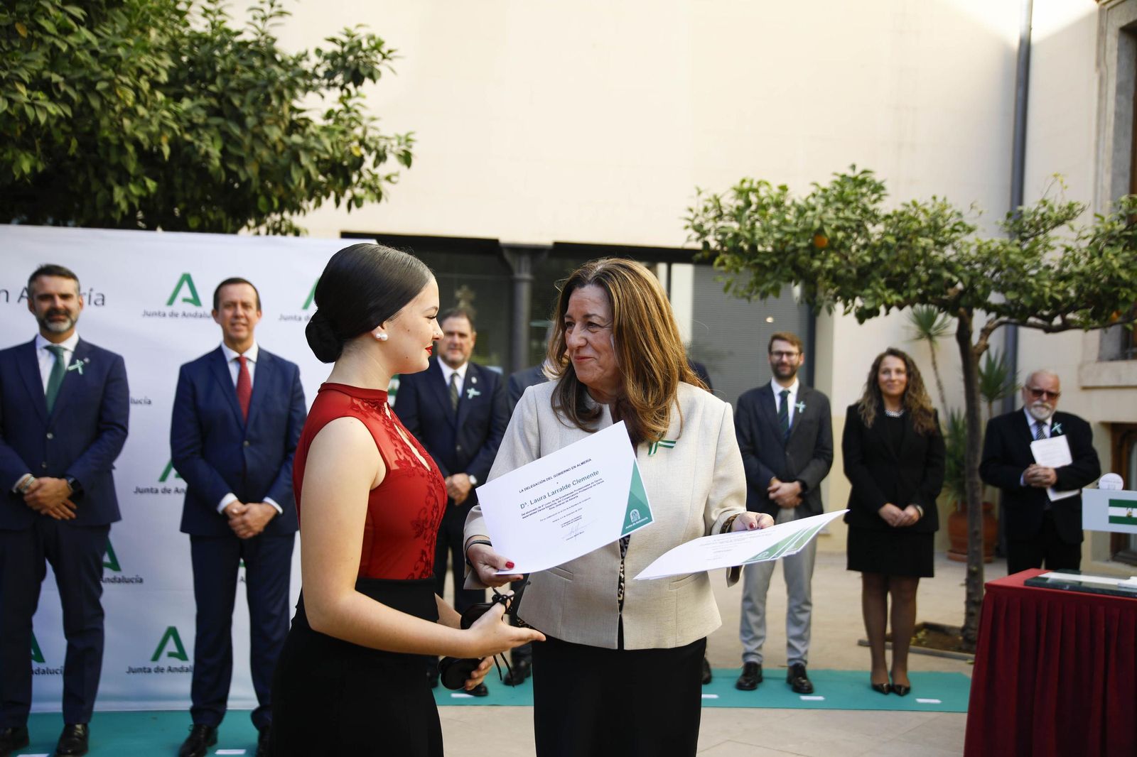 El día de la bandera de Andalucía celebrado en Almería, en imágenes