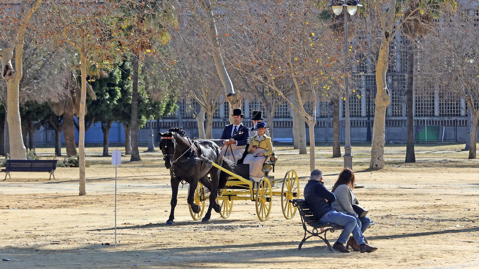 Concurso de enganches por las calles de Jerez