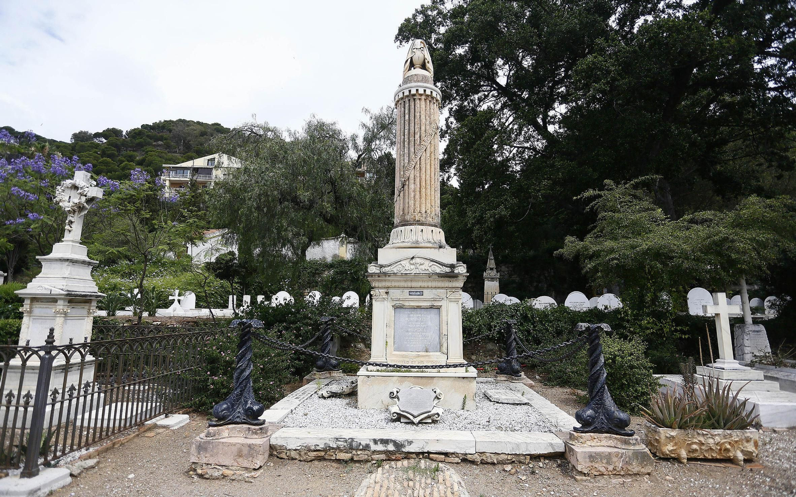 El cementerio Inglés de Málaga, en fotos