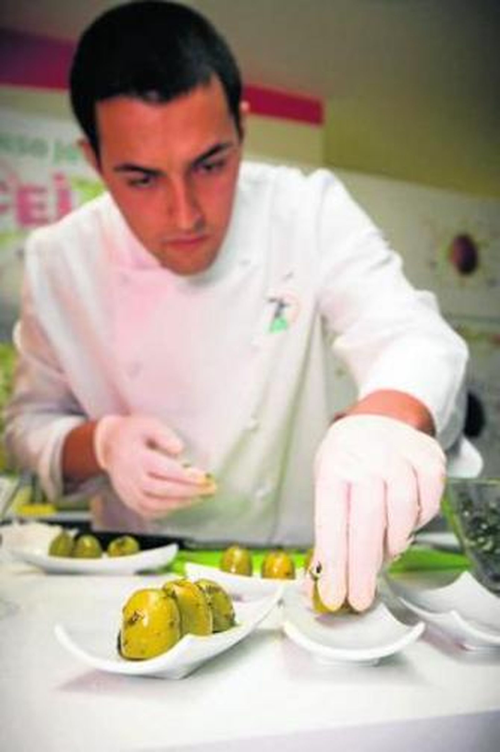 Mario Jiménez, durante la final del concurso.