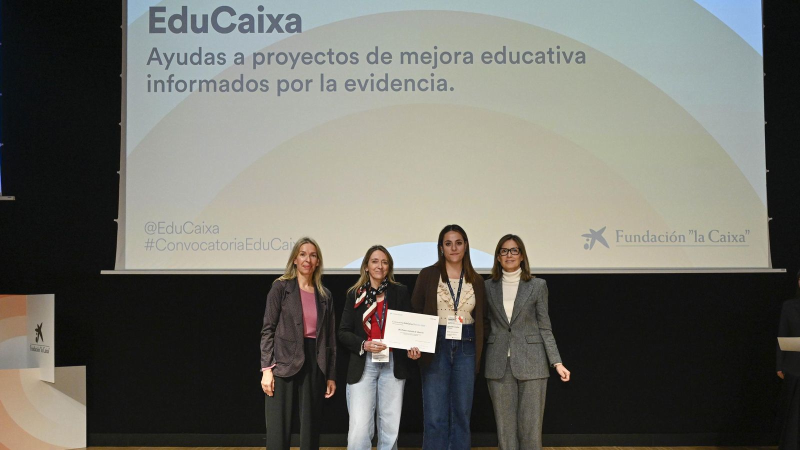 Representantes del IES Pedro Antonio de Alarcón.